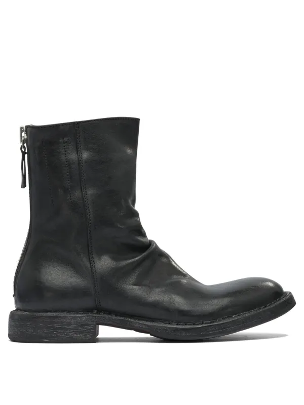 Minsk Ankle Boots Black sold by Wanan Luxury