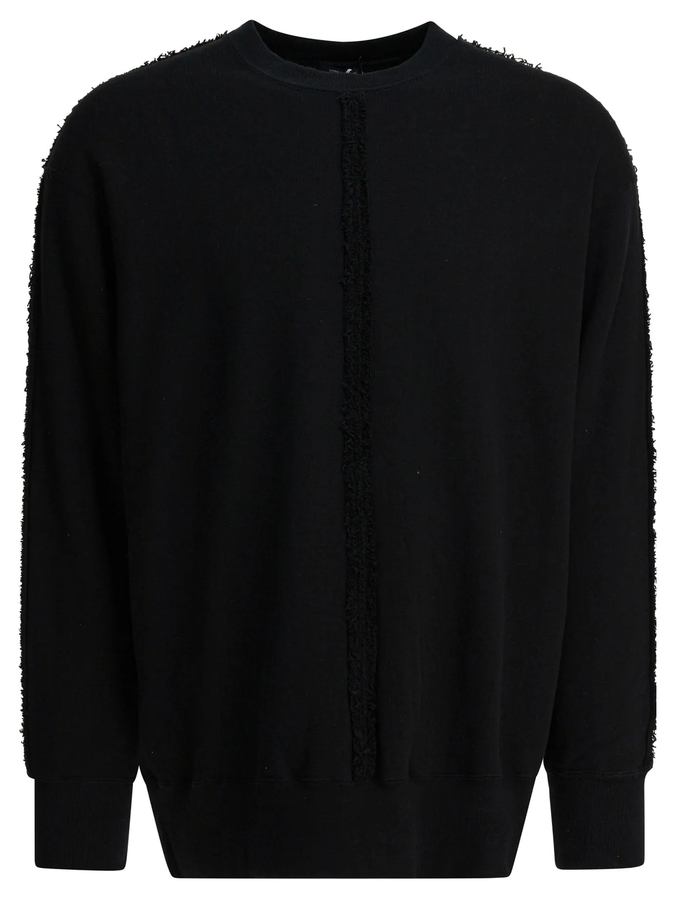 Cotton Crewneck Sweatshirt Sweatshirts Black sold by Wanan Luxury