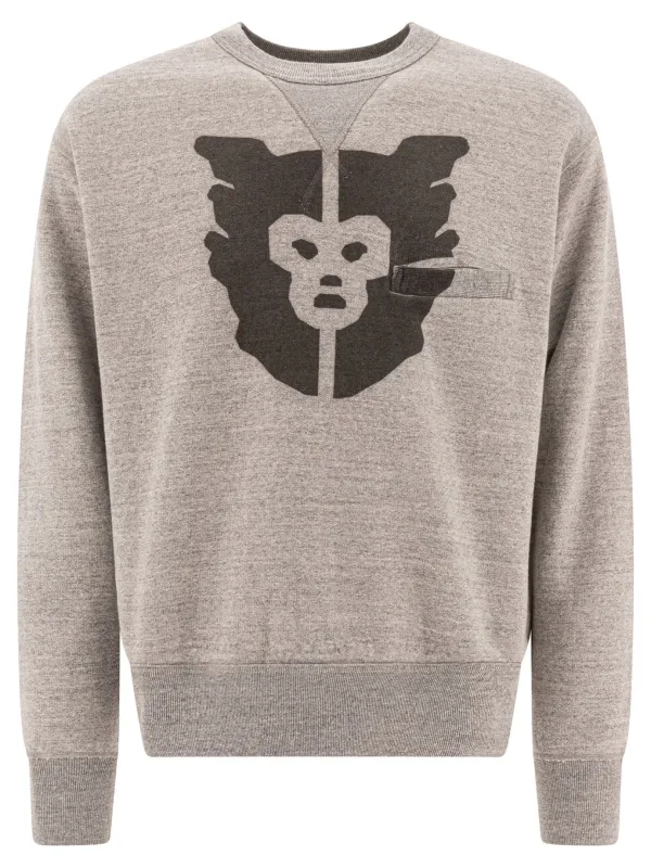 Military Sweatshirts Grey sold by Wanan Luxury