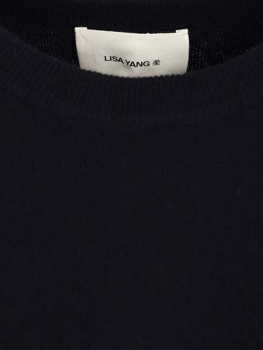 Short-Sleeved Cashmere Top Knitwear Blue sold by Wanan Luxury product image thumbnail 3