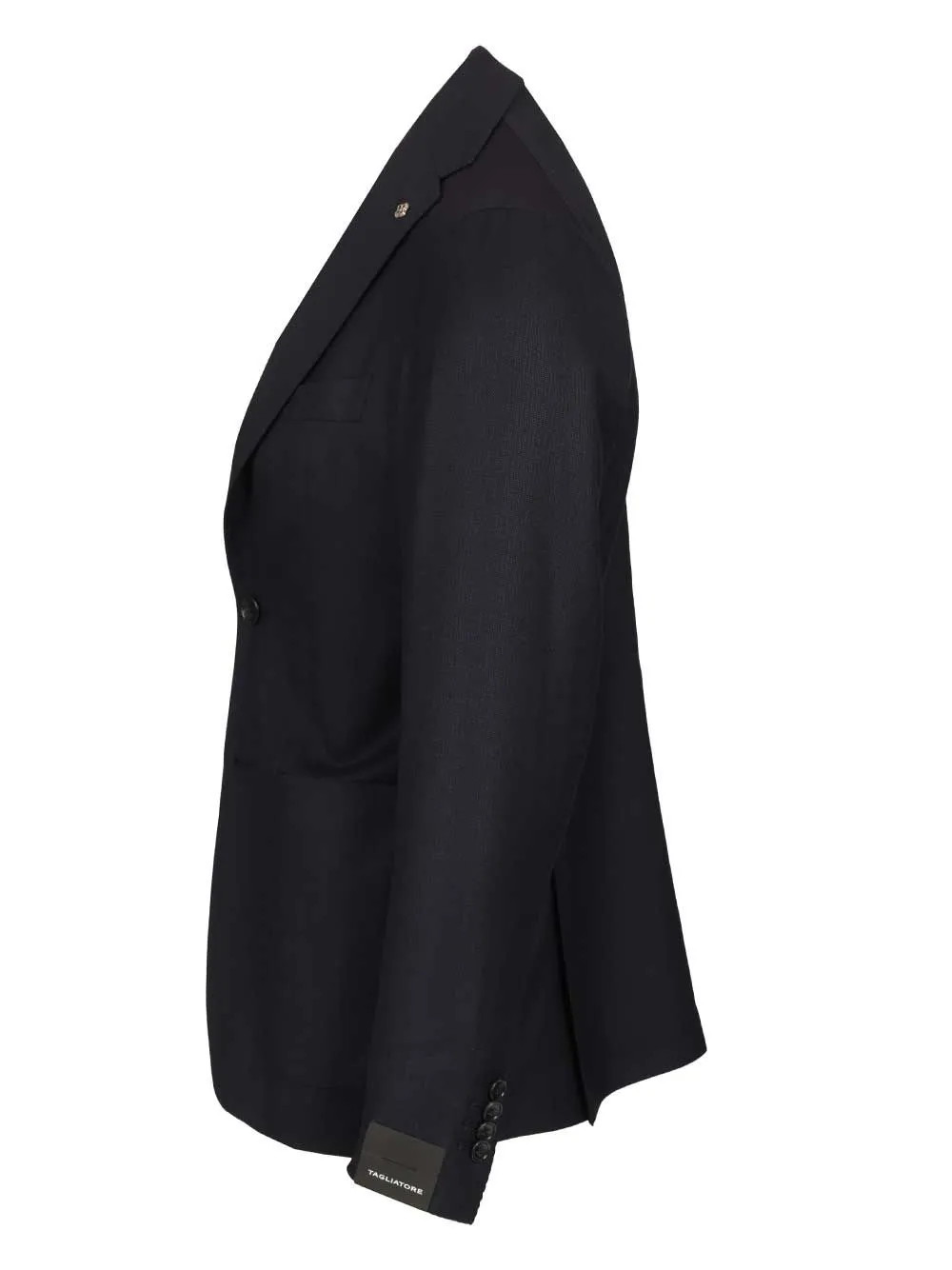 Montecarlo Tela 99 Lana 1 Elastan Jackets Blue sold by Wanan Luxury product image thumbnail 3