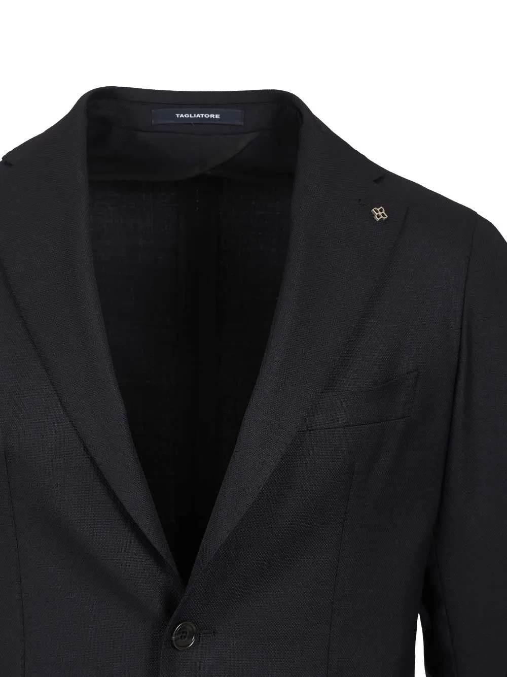 Montecarlo Tela 99 Lana 1 Elastan Jackets Blue sold by Wanan Luxury product image thumbnail 4