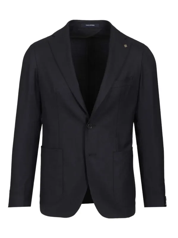 Montecarlo Tela 99 Lana 1 Elastan Jackets Blue sold by Wanan Luxury