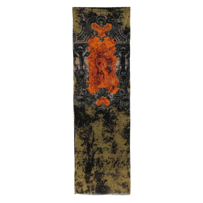 Skirts Orange/Green sold by Wanan Luxury