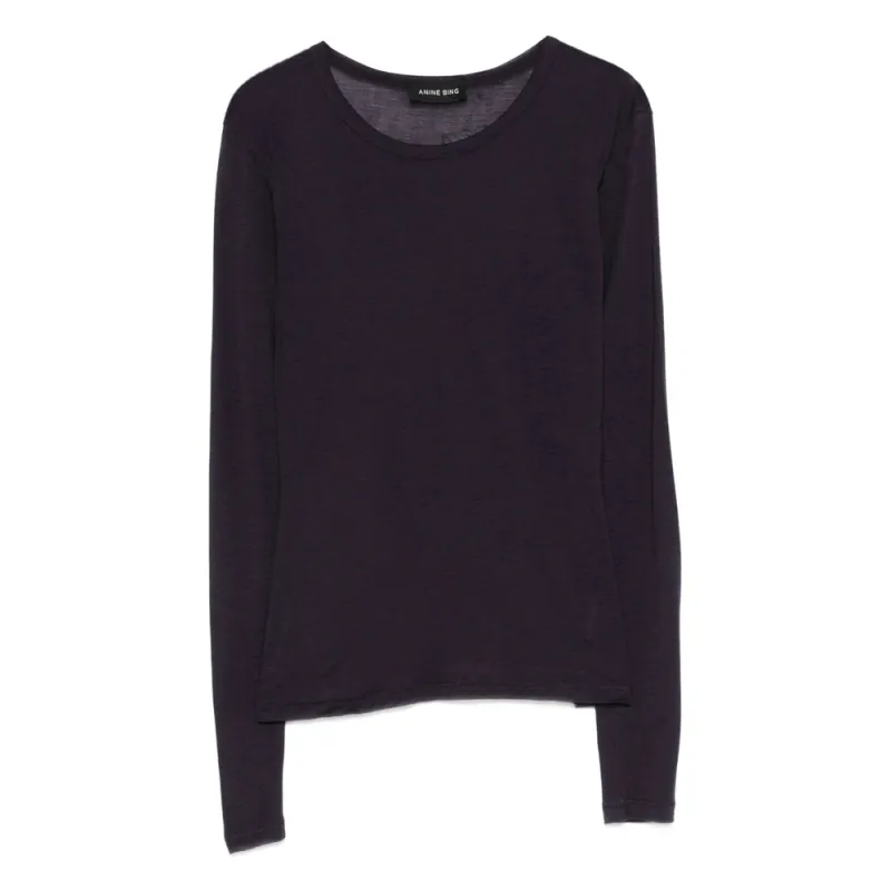 T Shirts Blue made by Anine Bing