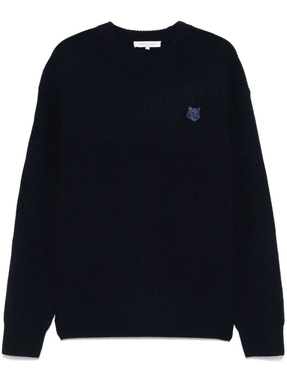 Bold Fox Head Patch Comfort Ribbed Jumper sold by Wanan Luxury