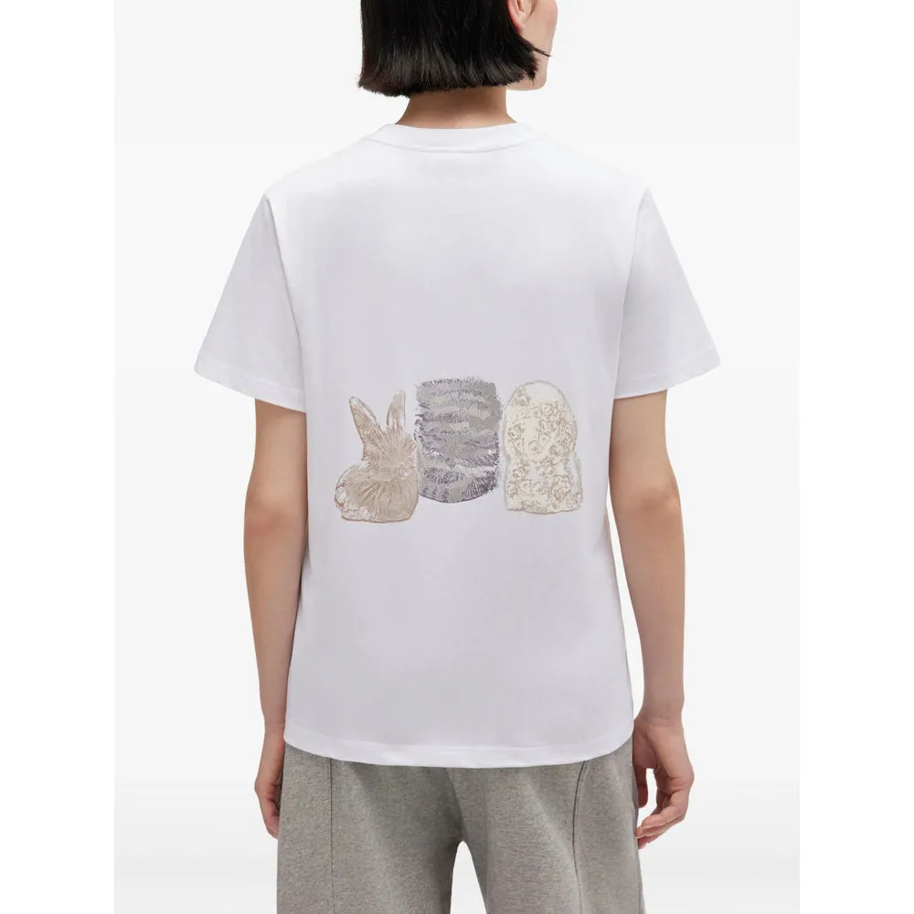 T Shirts White sold by Wanan Luxury product image thumbnail 4