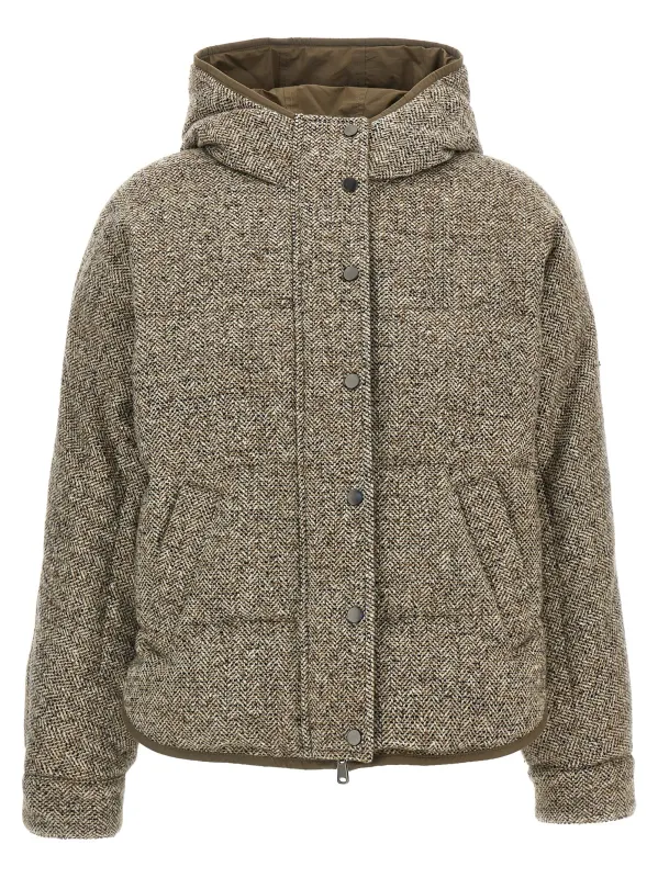 Reversible Down Jacket Puffer Jackets Multicolor sold by Wanan Luxury