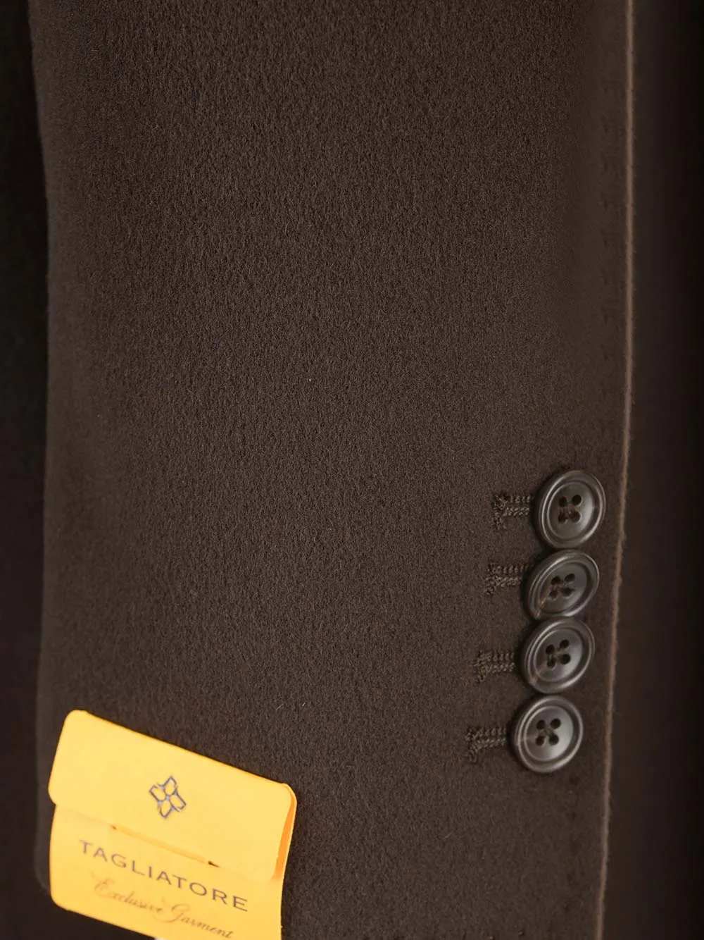 Wool And Cashmere Coat Coats Brown sold by Wanan Luxury product image thumbnail 5