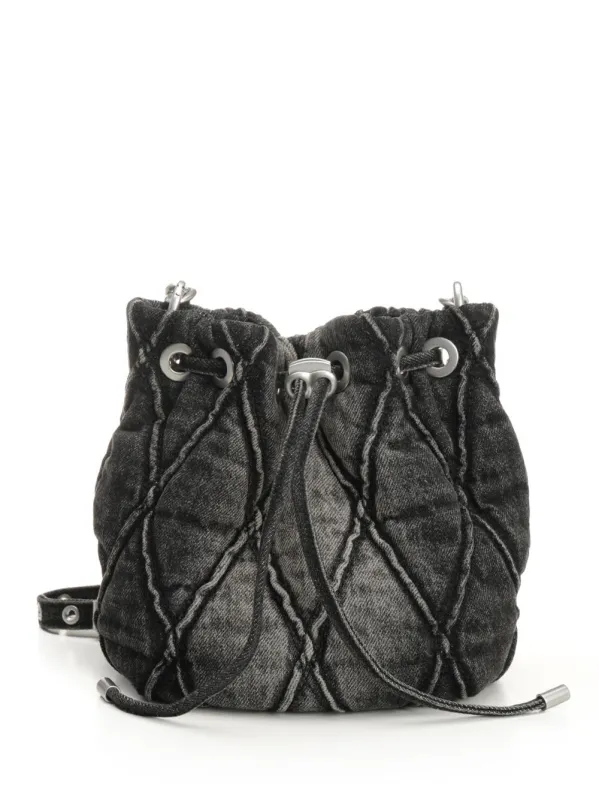 Charm-D S-Bucket Bag Crossbody Bags Grey sold by Wanan Luxury