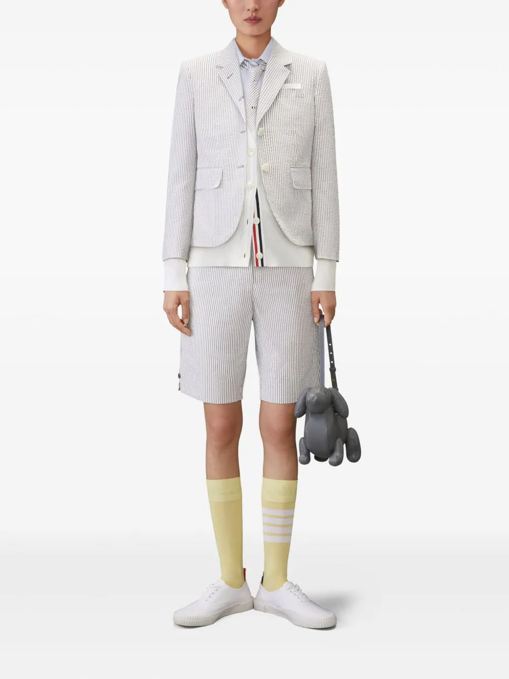 Cotton Cropped Shirt sold by Wanan Luxury product image thumbnail 4