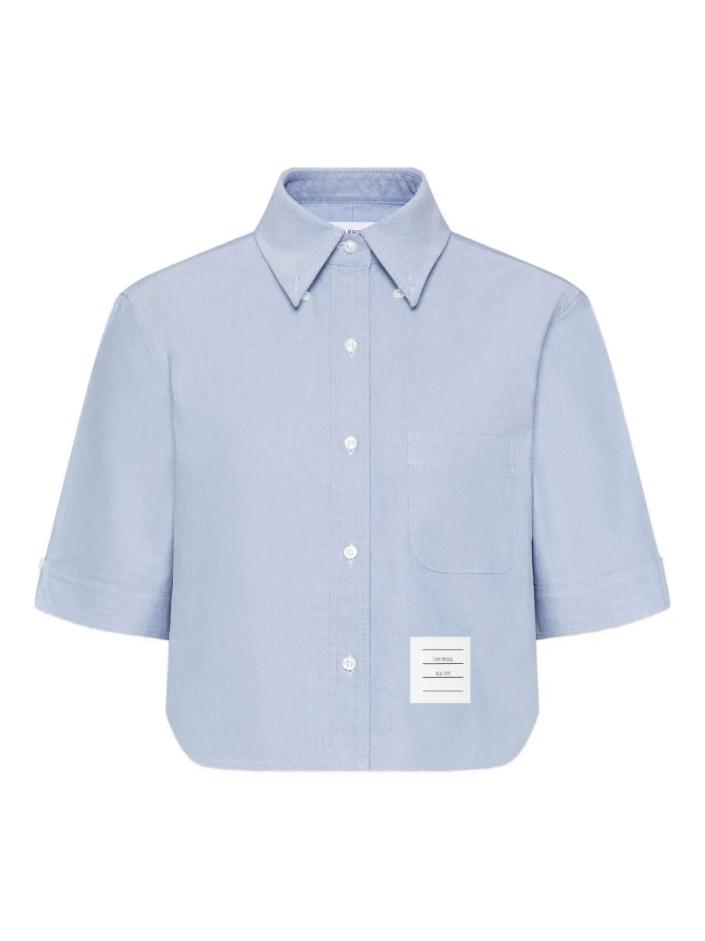 Cotton Cropped Shirt sold by Wanan Luxury