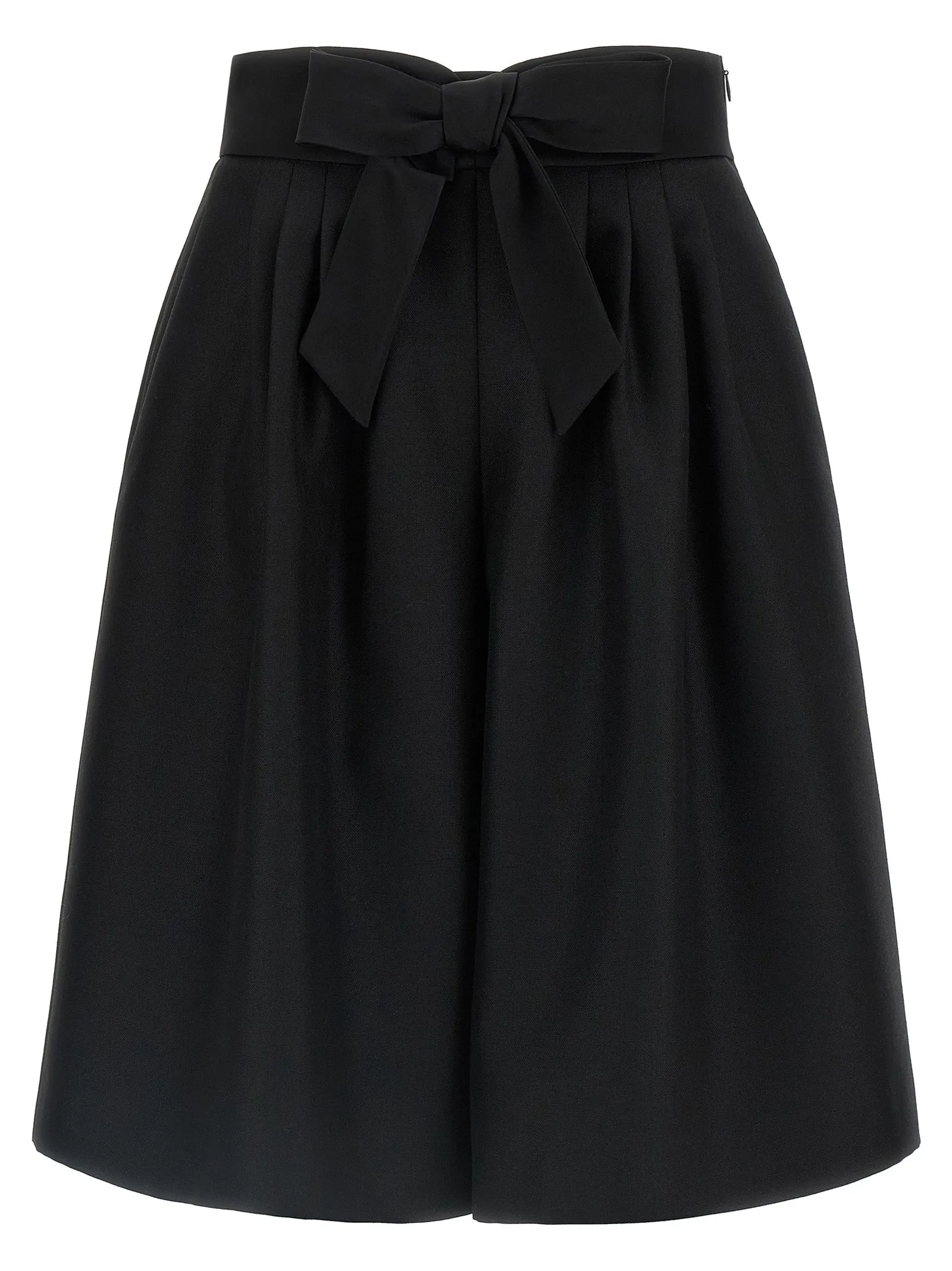 Valentino Garavani Bow Bermuda Shorts Bermuda And Short Black sold by Wanan Luxury