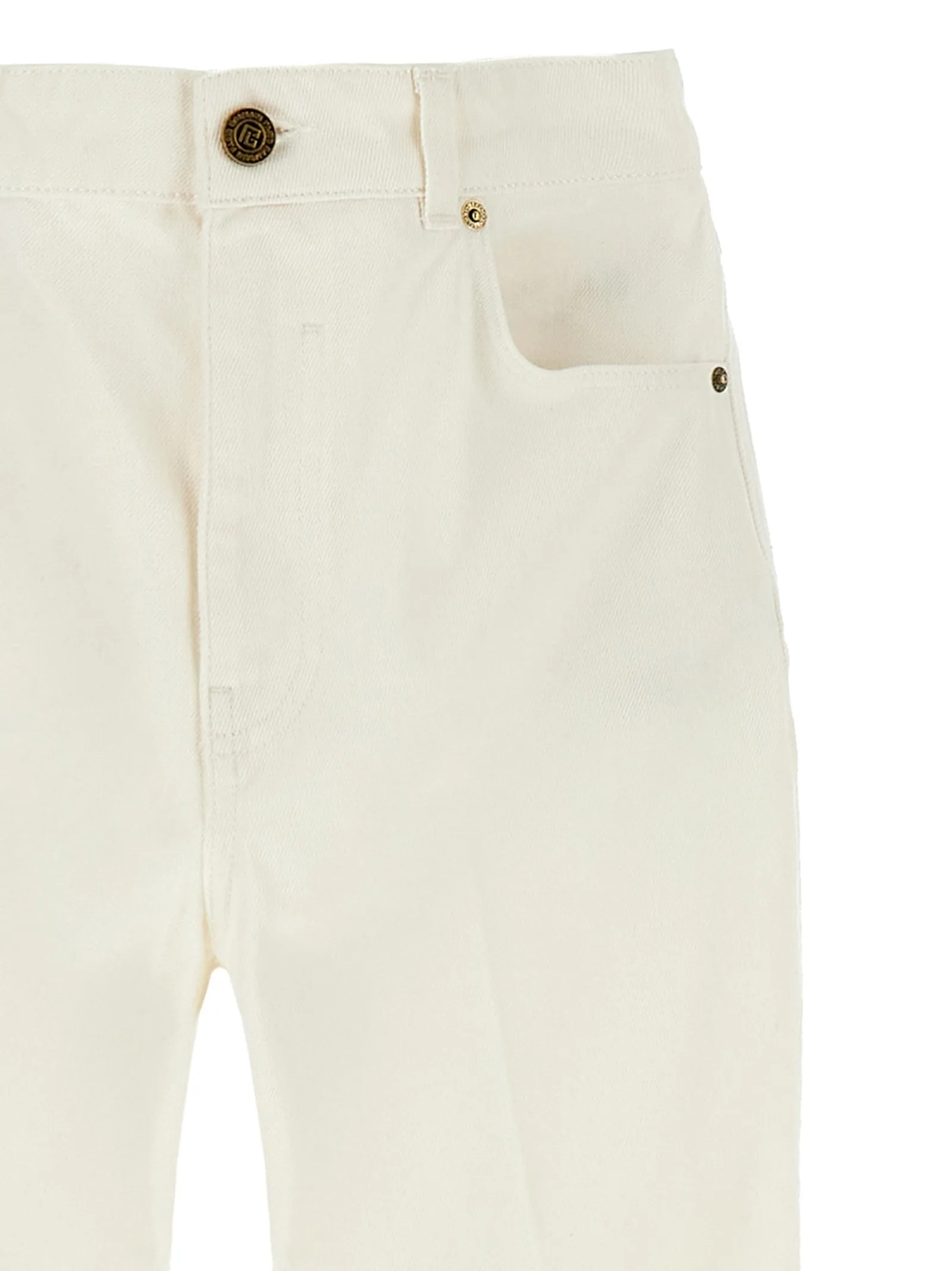 Embroidery Jeans White sold by Wanan Luxury product image thumbnail 3