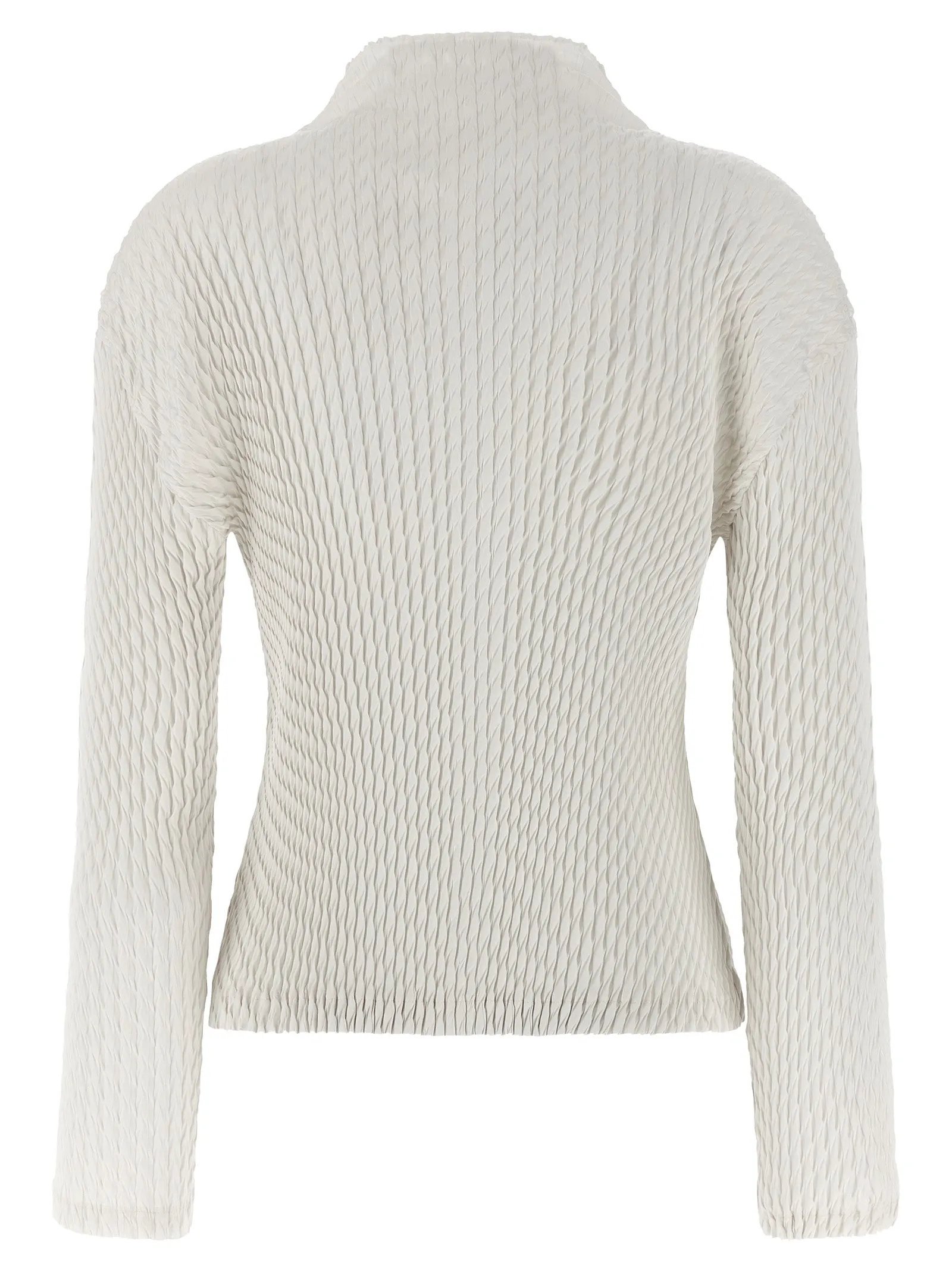 Sleek Pleats Sweaters And Cardigans White sold by Wanan Luxury product image thumbnail 2