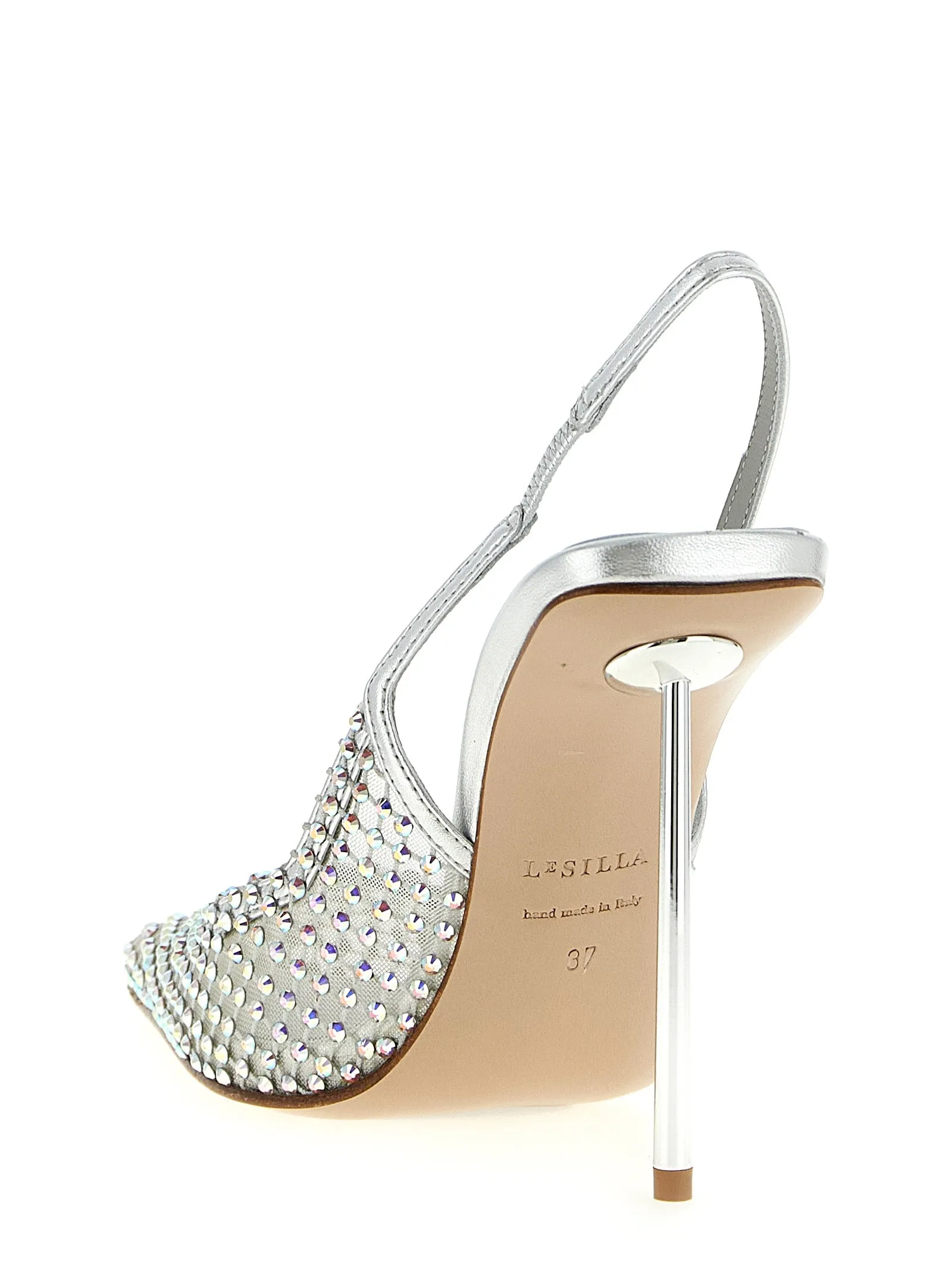 Gilda Pumps Silver sold by Wanan Luxury product image thumbnail 3