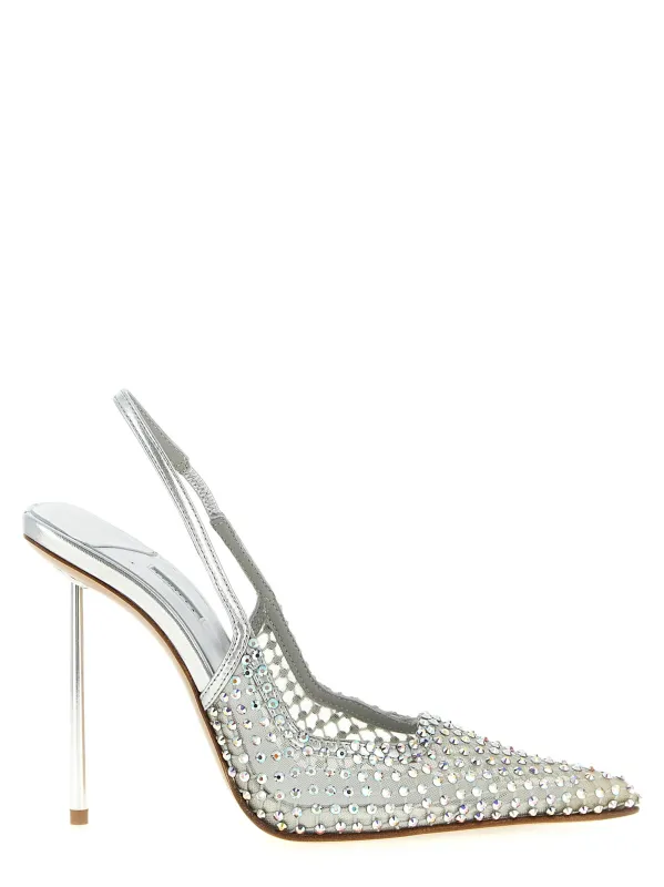 Gilda Pumps Silver sold by Wanan Luxury