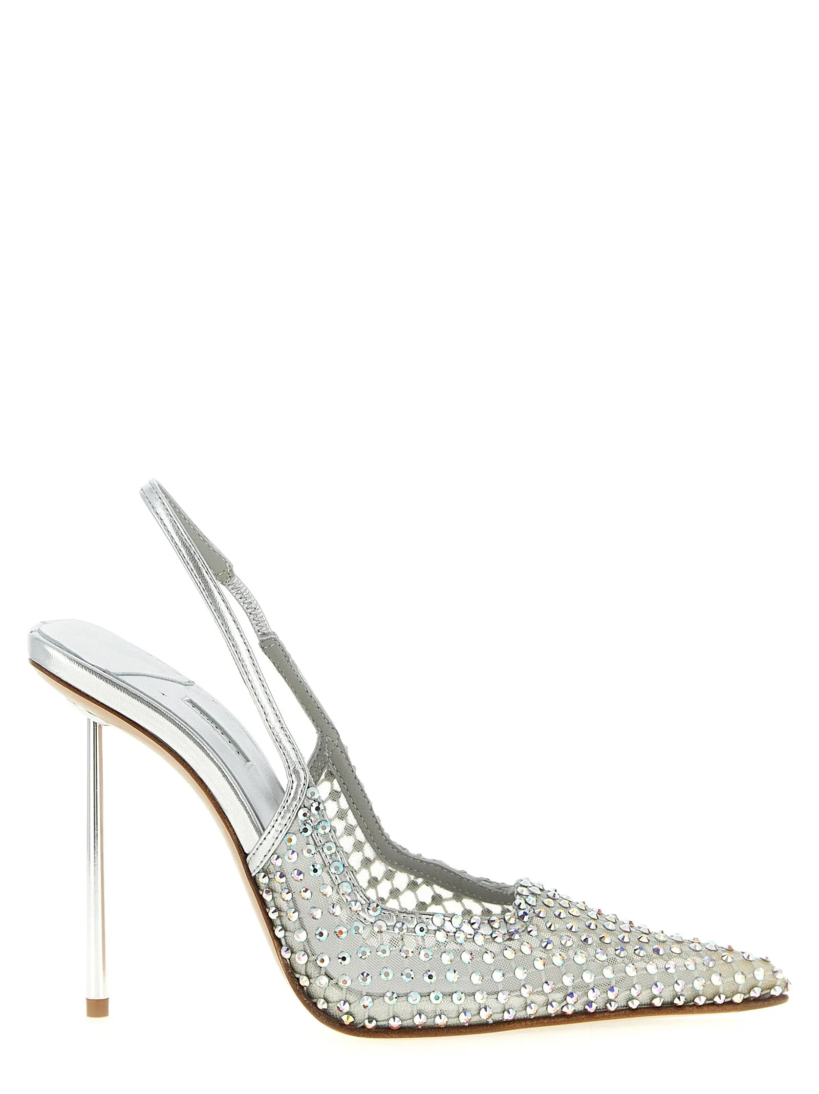 Gilda Pumps Silver sold by Wanan Luxury