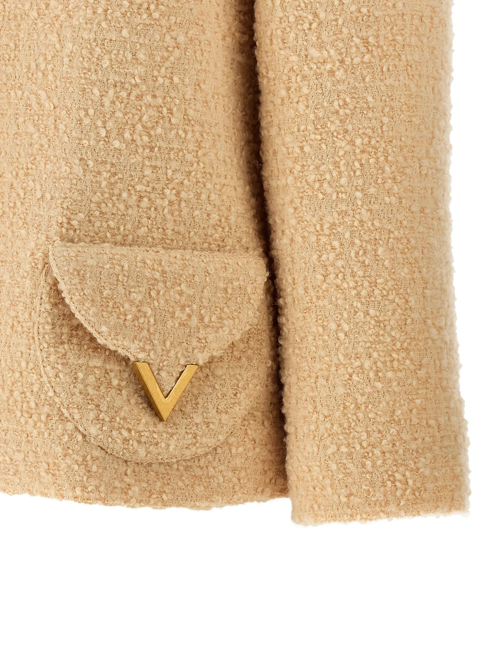 Blazer Valentino Garavani In Tweed Blazers White sold by Wanan Luxury product image thumbnail 4