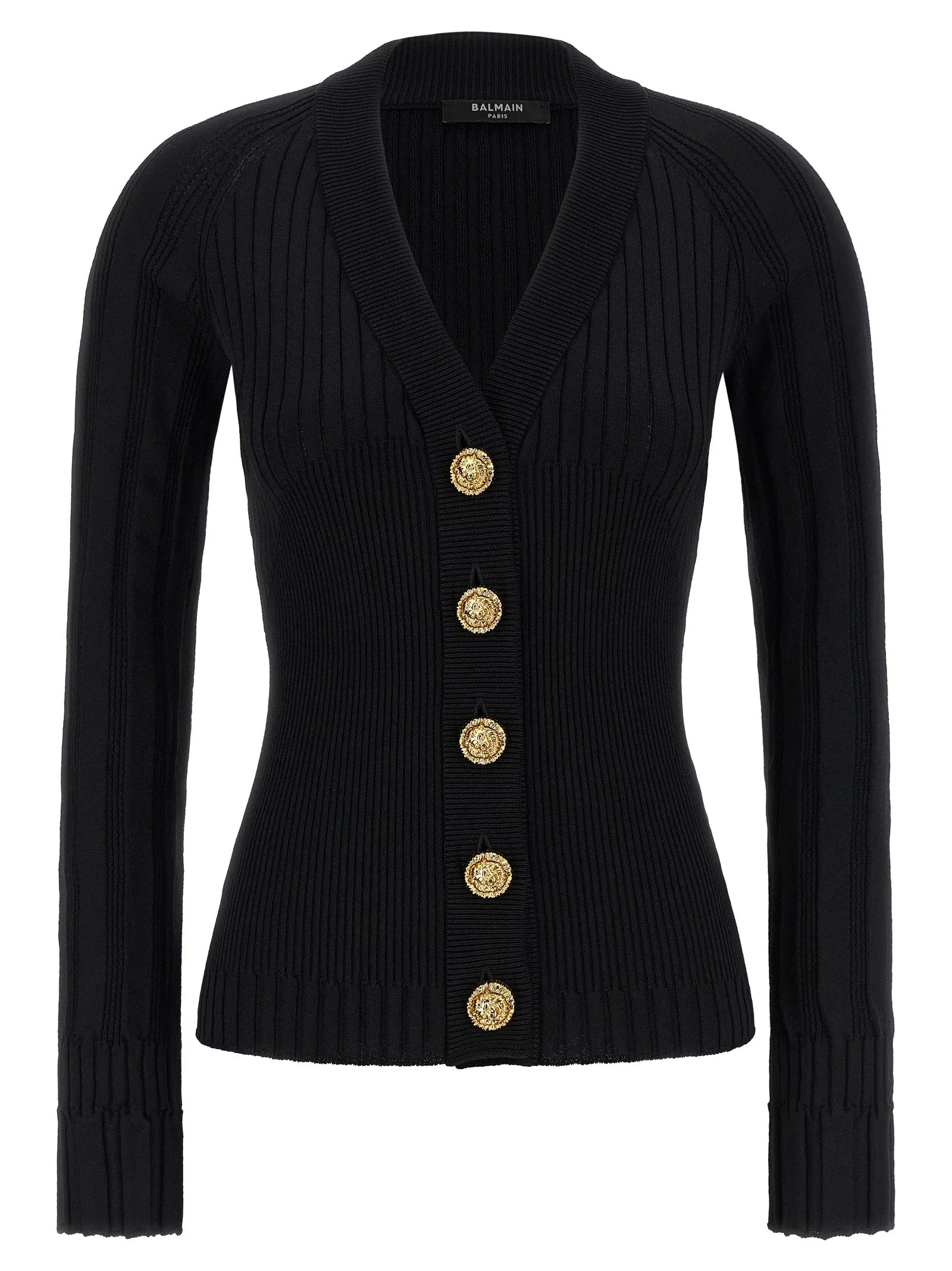 Button Cardigan Sweaters And Cardigans Black sold by Wanan Luxury