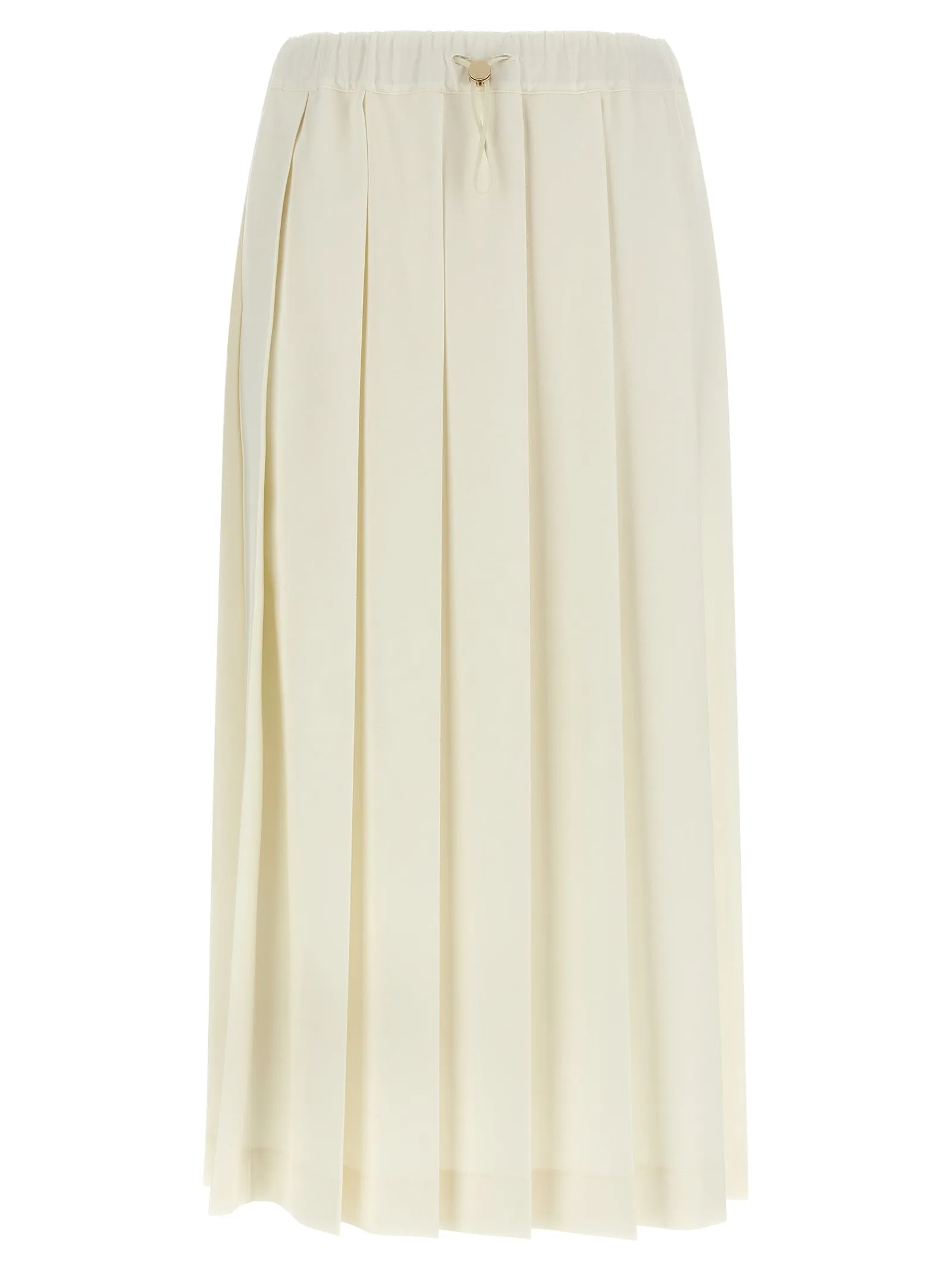 Pleated Skirt Skirts White sold by Wanan Luxury