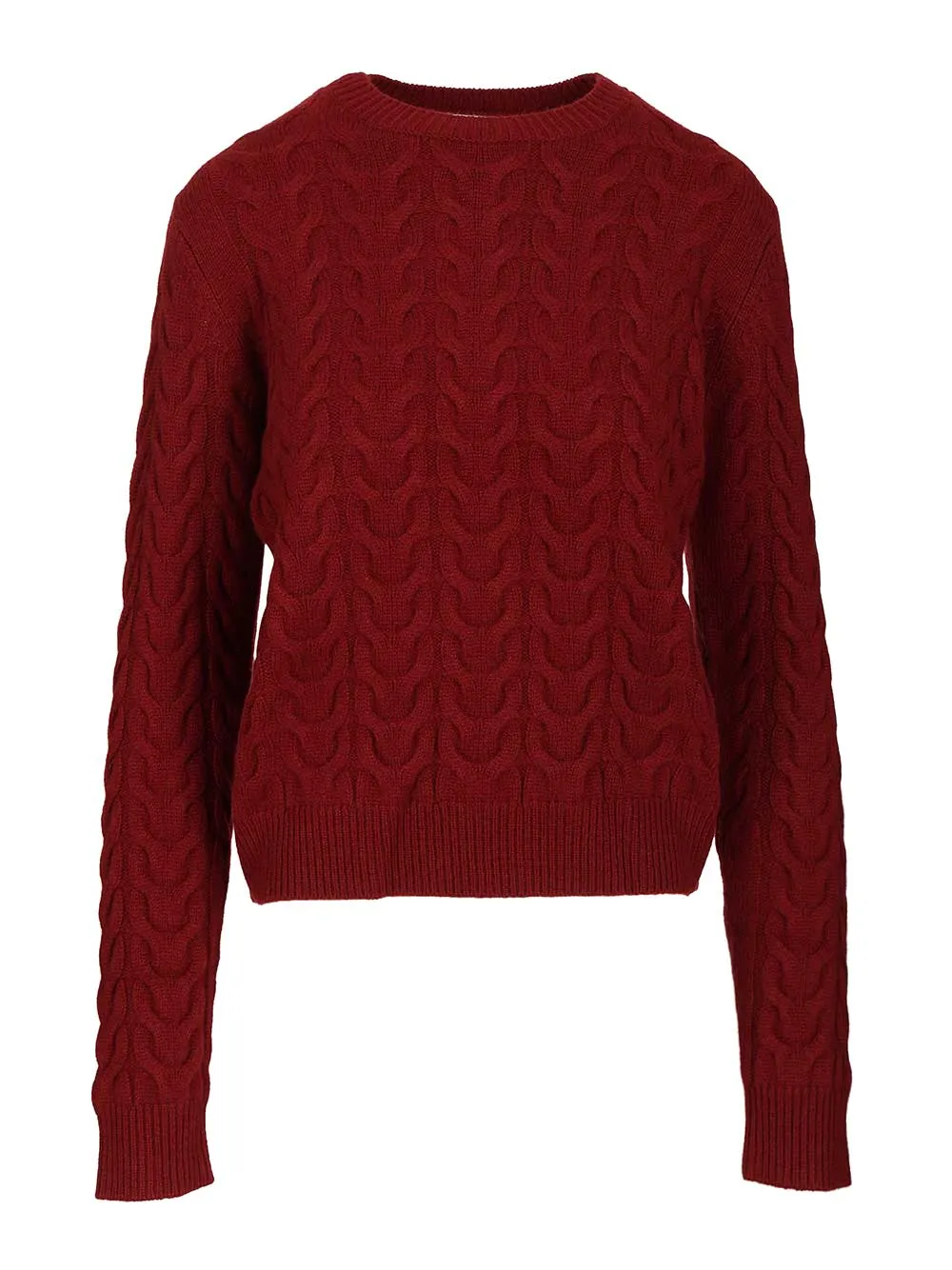 Slim Cashmere Sweater Knitwear Red sold by Wanan Luxury