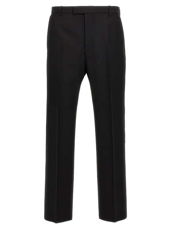 Twill Pants Black sold by Wanan Luxury