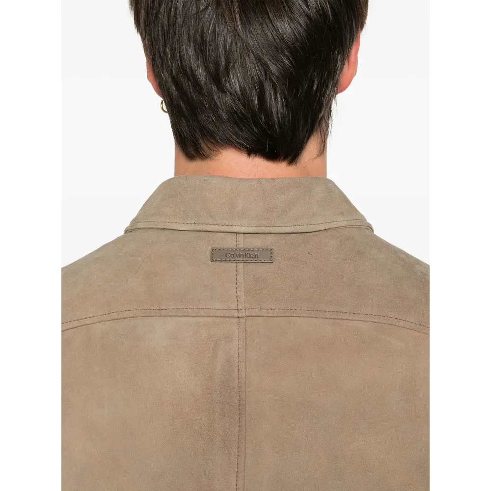 Leather Outerwears Brown sold by Wanan Luxury product image thumbnail 4