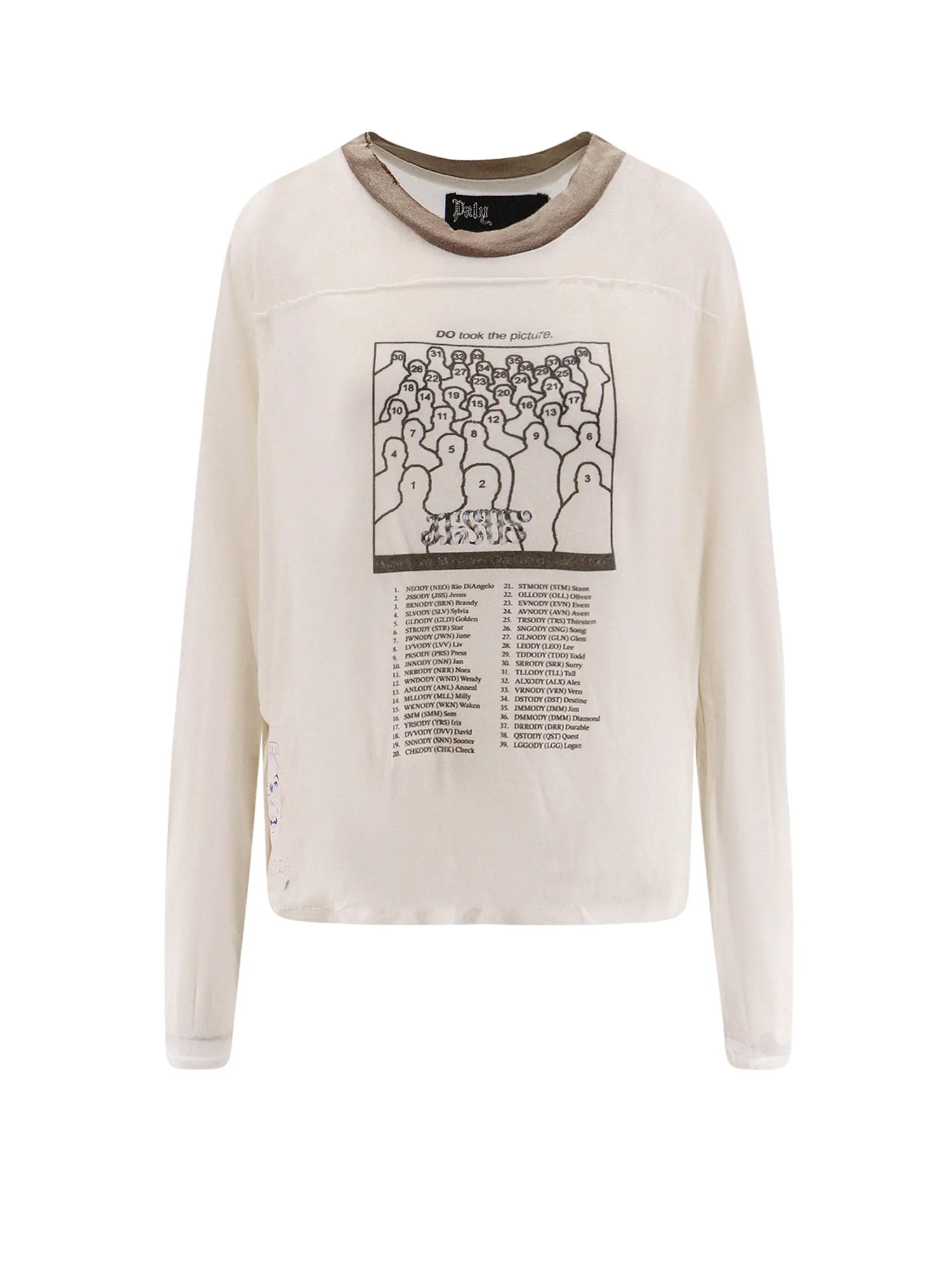 Cotton Blend T-Shirt With Frontal Prints sold by Wanan Luxury