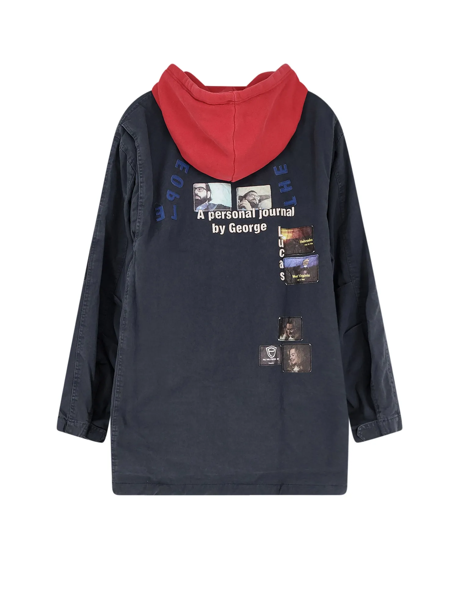 Cotton Jacket With Used Effect sold by Wanan Luxury product image thumbnail 2