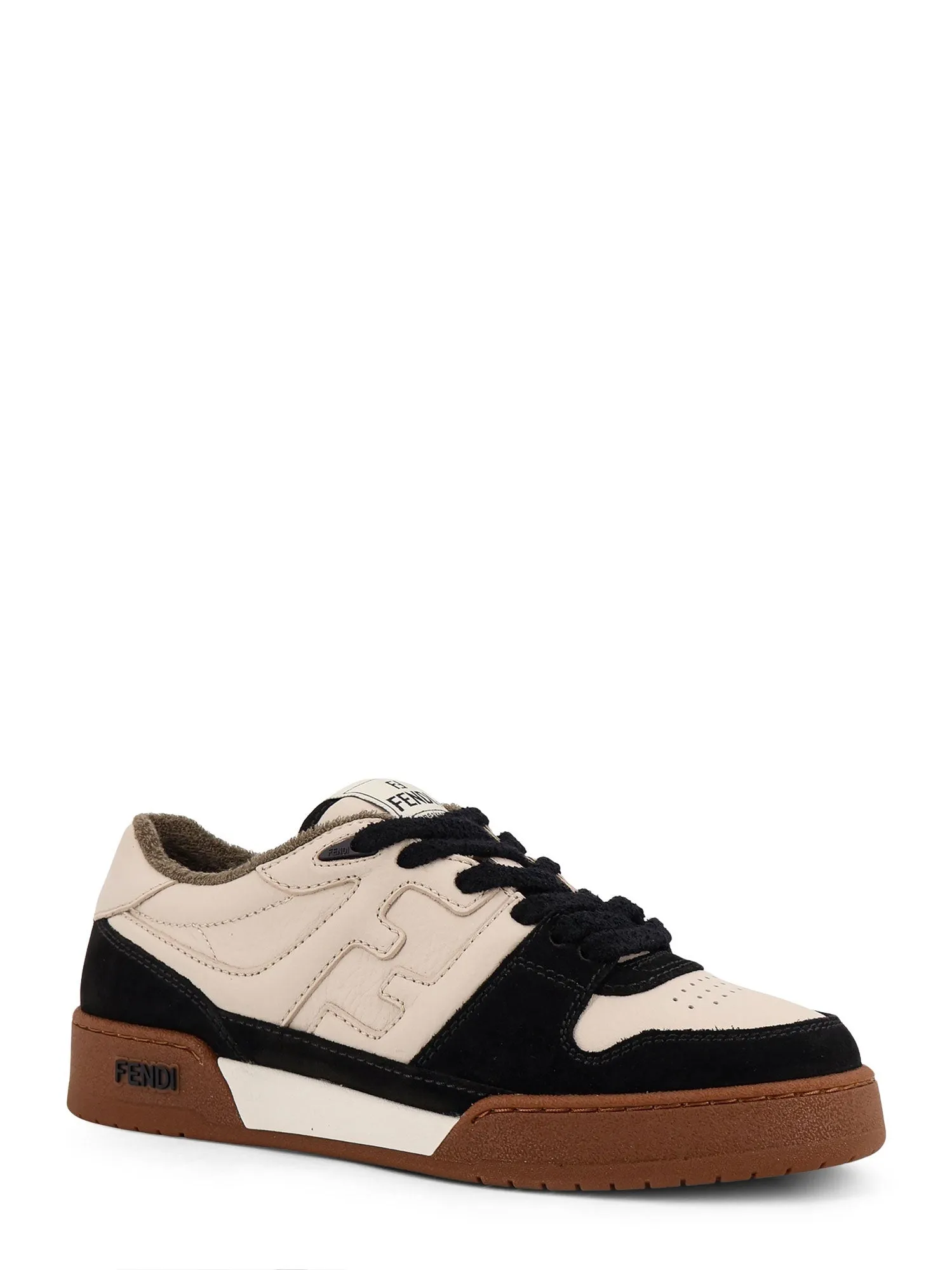Fendi Match Leather Low-Top Sneakers sold by Wanan Luxury product image thumbnail 2