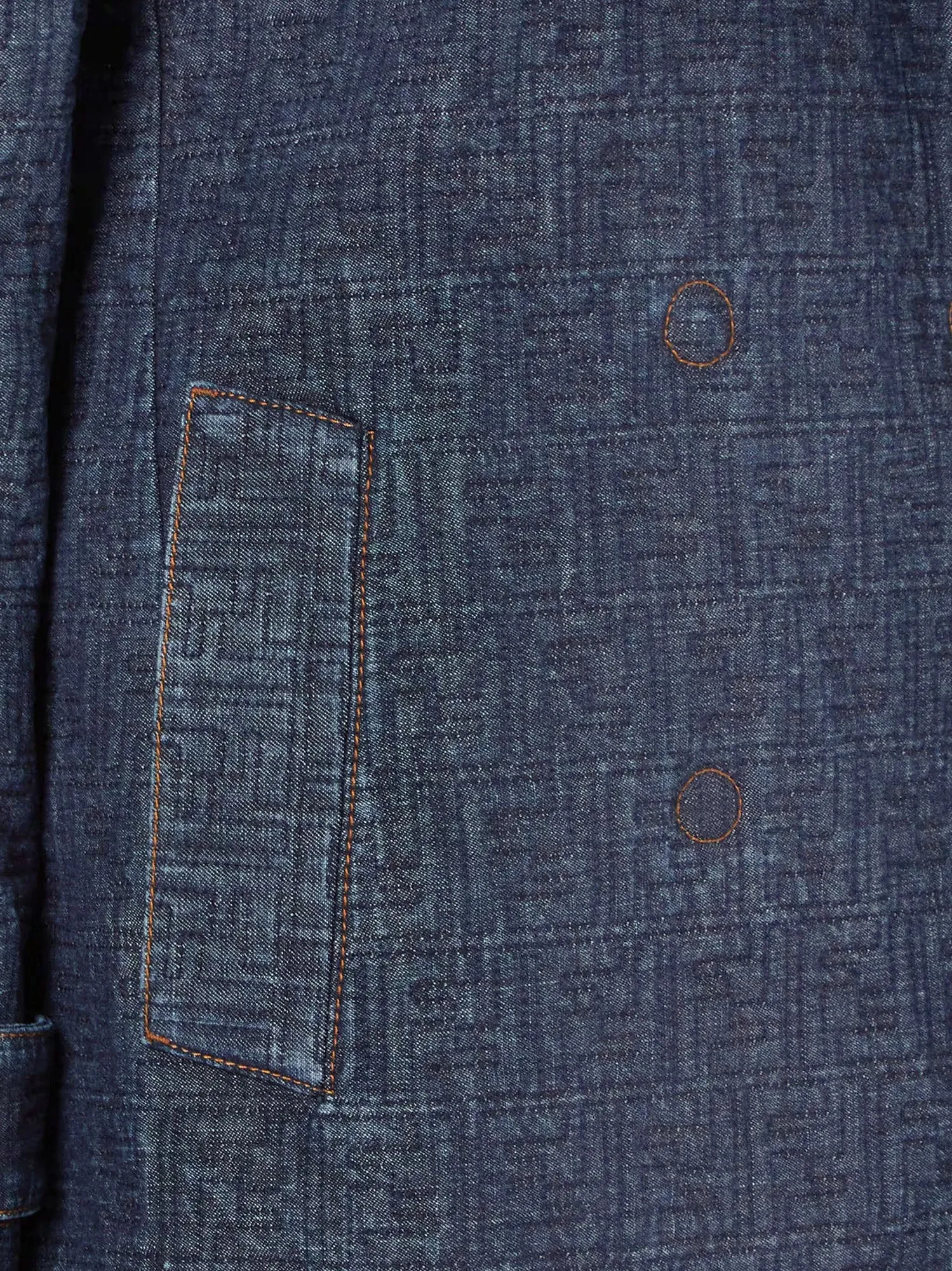 Ff Padded Denim Caban sold by Wanan Luxury product image thumbnail 3