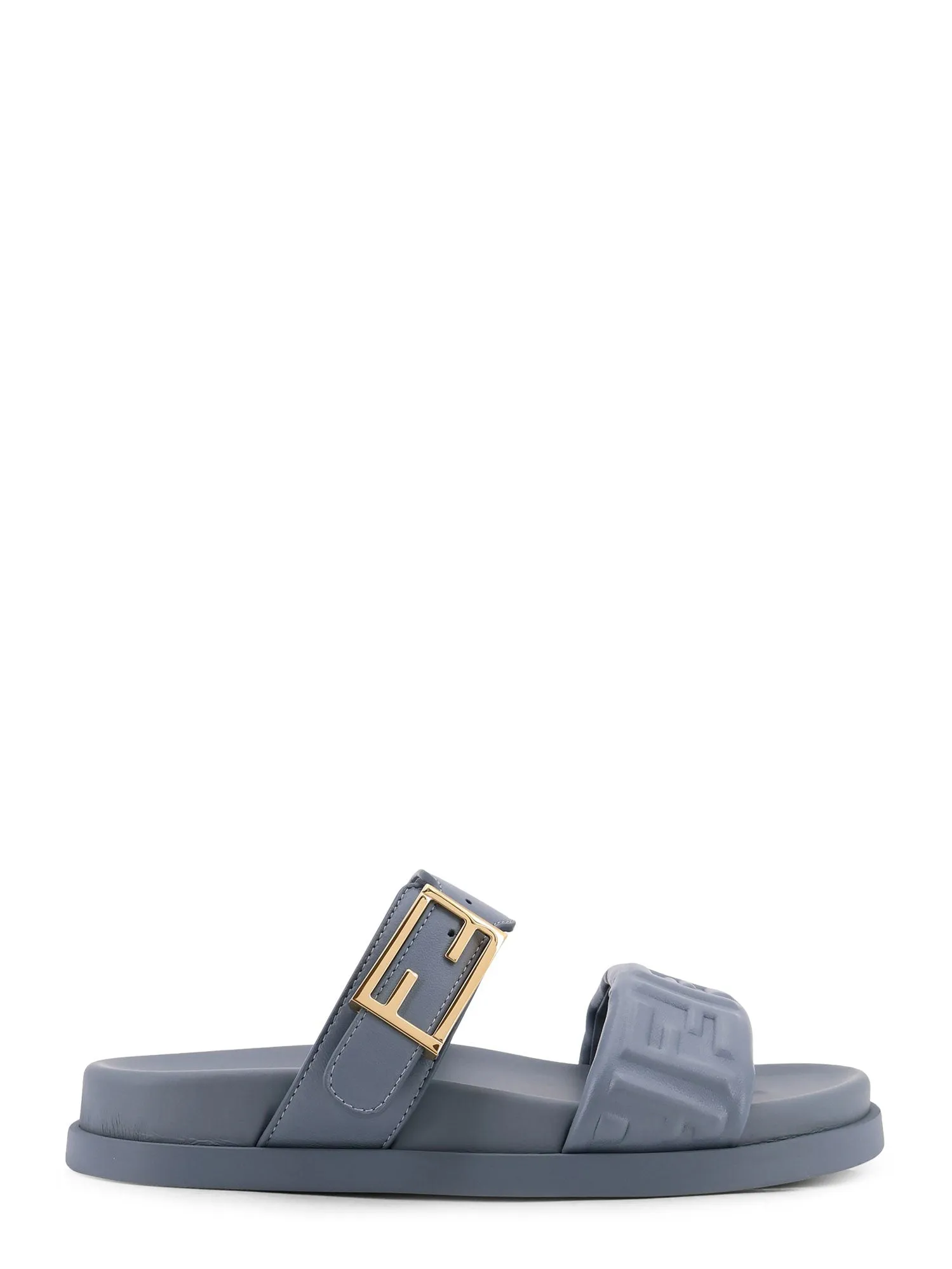 Fendi Feel Low Leather Sandals sold by Wanan Luxury