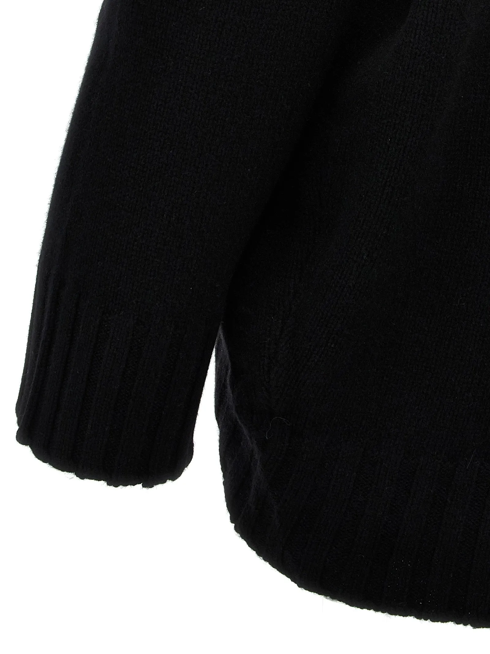 Oversized Knit Dress Dresses Black sold by Wanan Luxury product image thumbnail 4