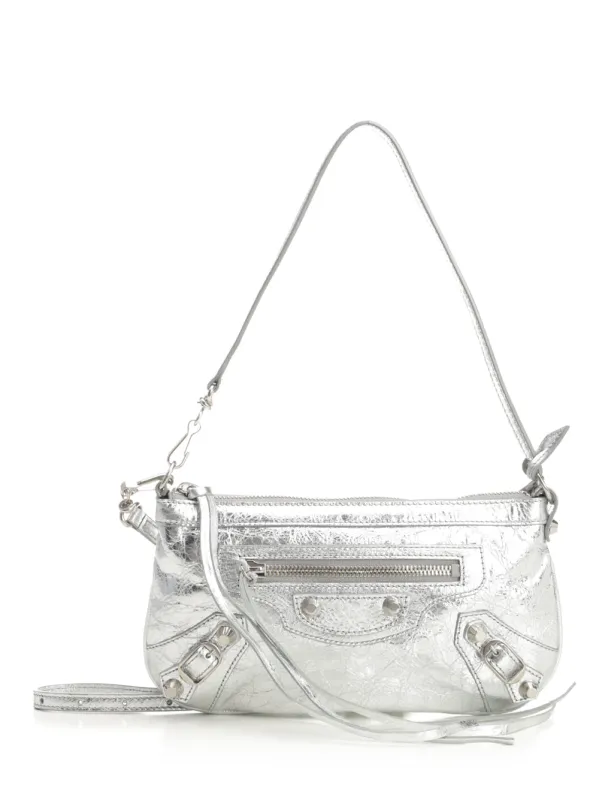 Le City Shoulder Bags Silver sold by Wanan Luxury