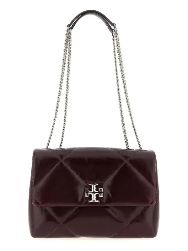 Kira Diamond Shoulder Bags Bordeaux sold by Wanan Luxury