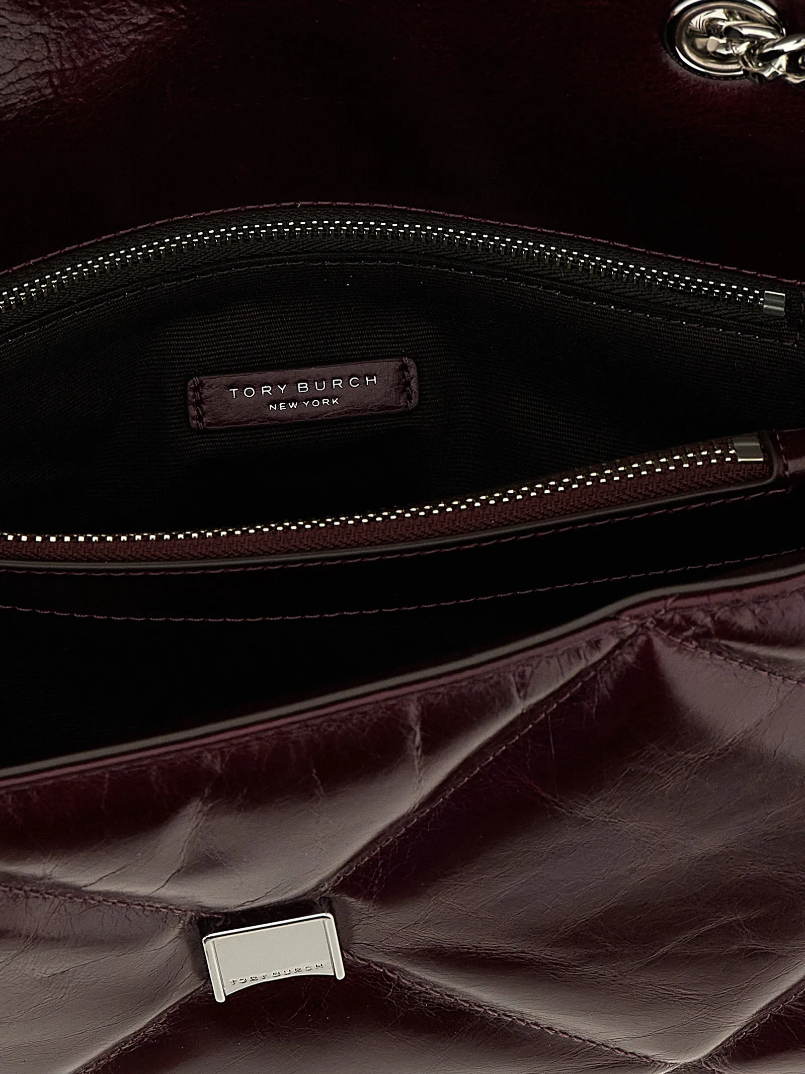 Kira Diamond Shoulder Bags Bordeaux sold by Wanan Luxury product image thumbnail 4