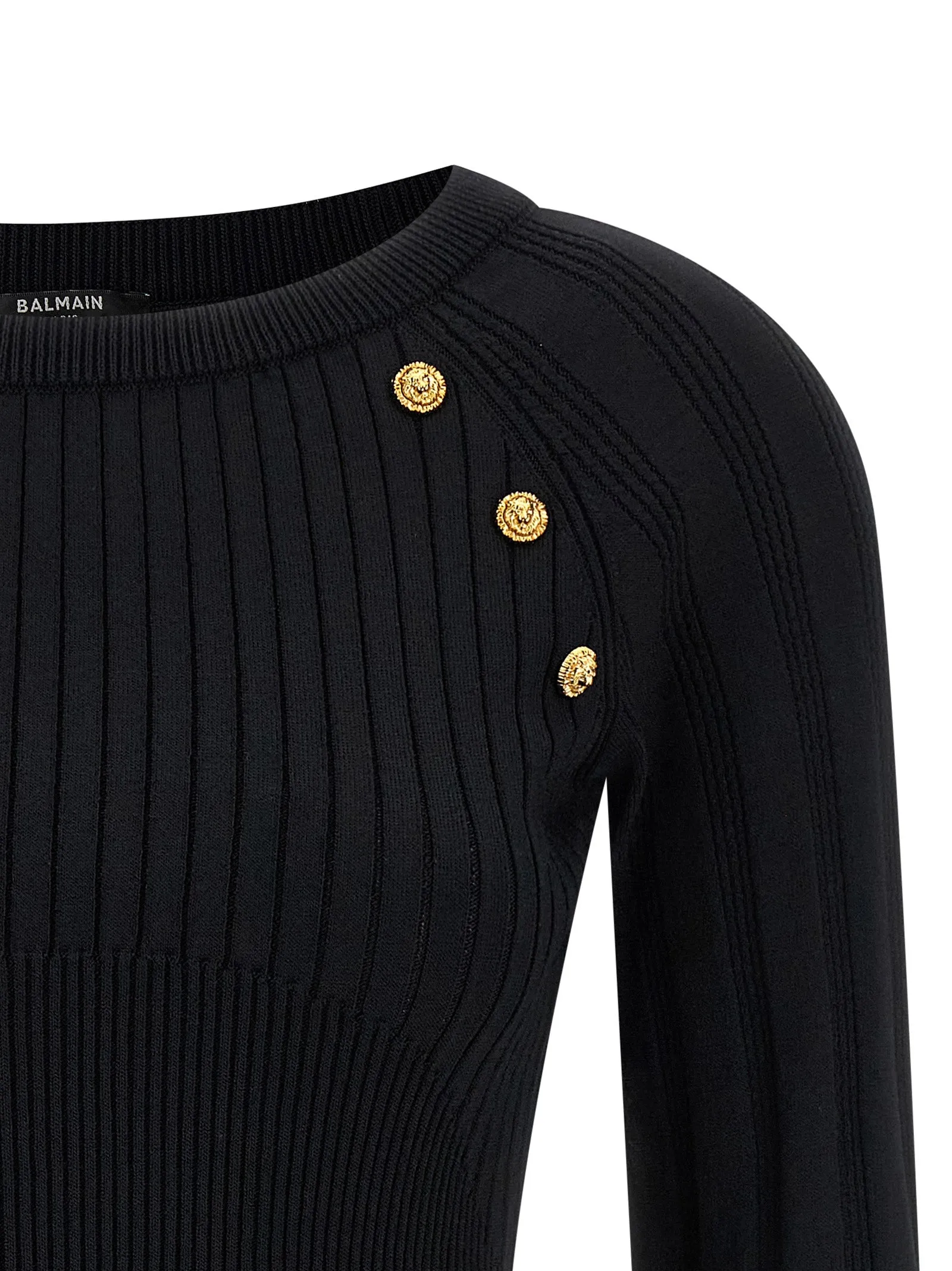 3 Buttons Sweater Sweaters And Cardigans Black sold by Wanan Luxury product image thumbnail 3