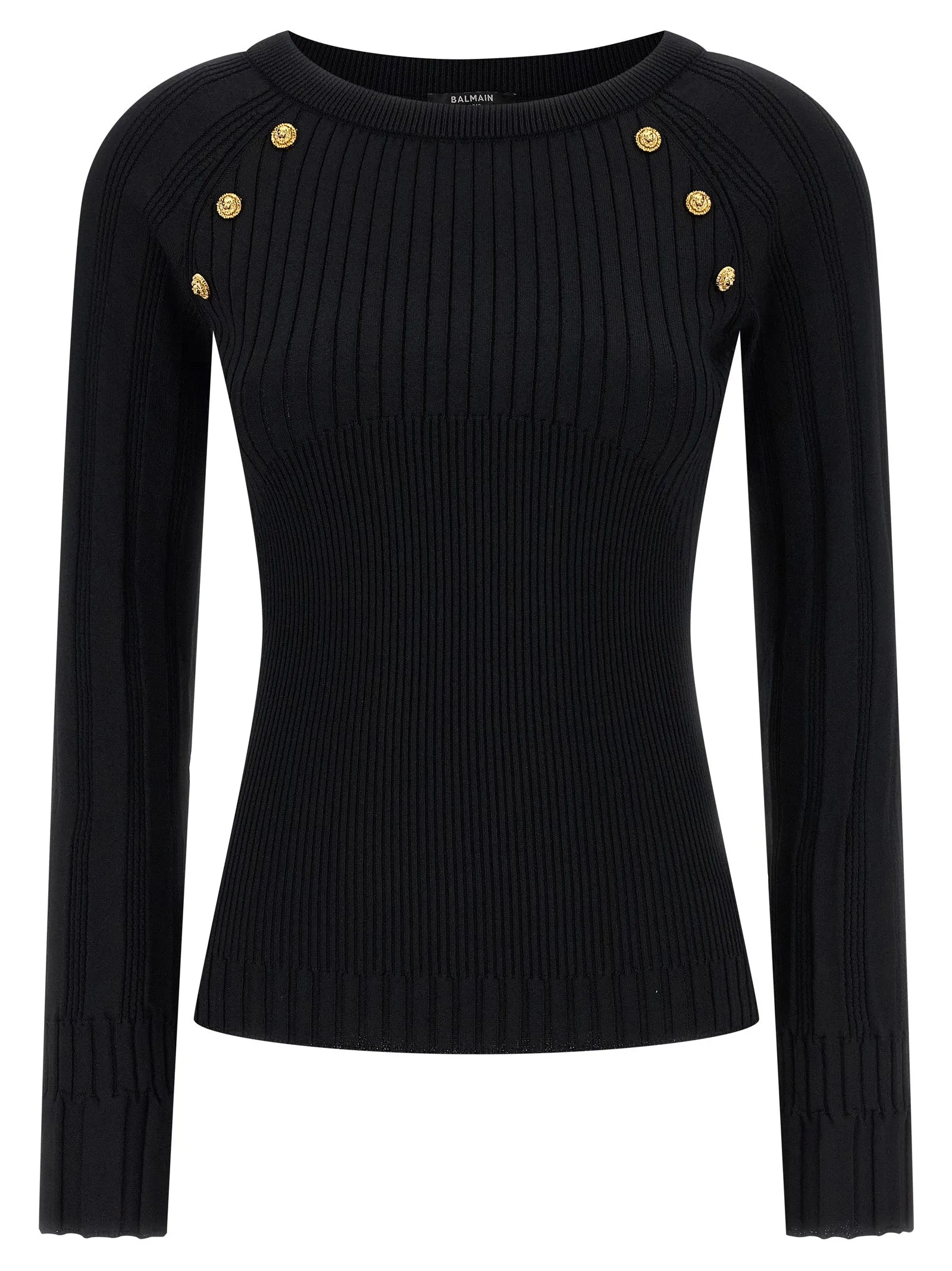 3 Buttons Sweater Sweaters And Cardigans Black sold by Wanan Luxury