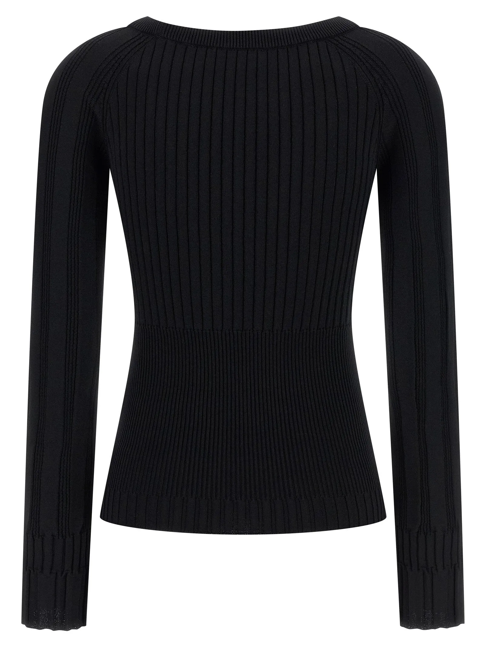 3 Buttons Sweater Sweaters And Cardigans Black sold by Wanan Luxury product image thumbnail 2