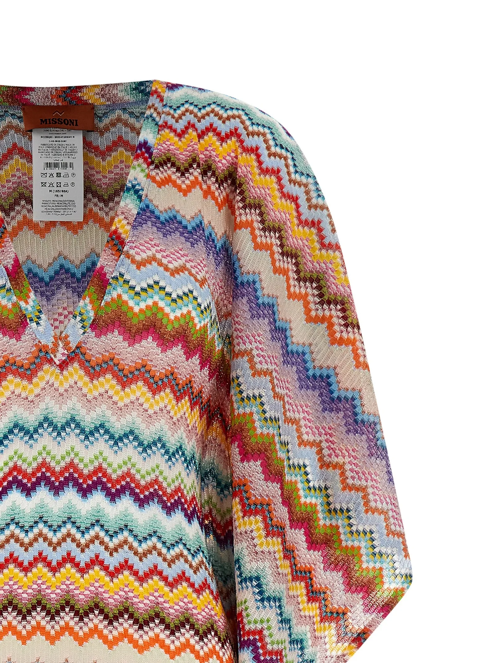 Zigzag Knit Dress Dresses Multicolor sold by Wanan Luxury product image thumbnail 3