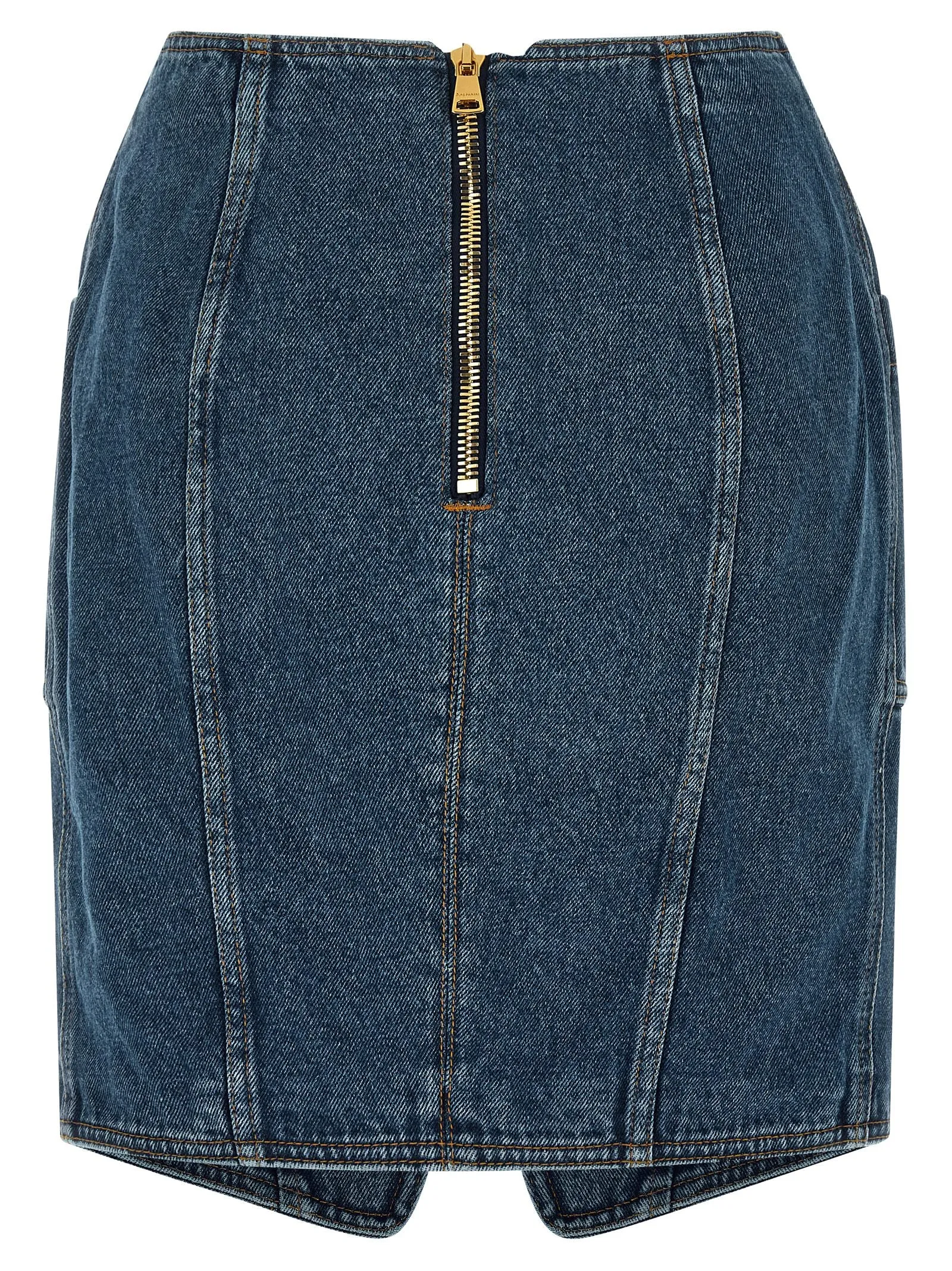 Belted Skirts Blue sold by Wanan Luxury product image thumbnail 2