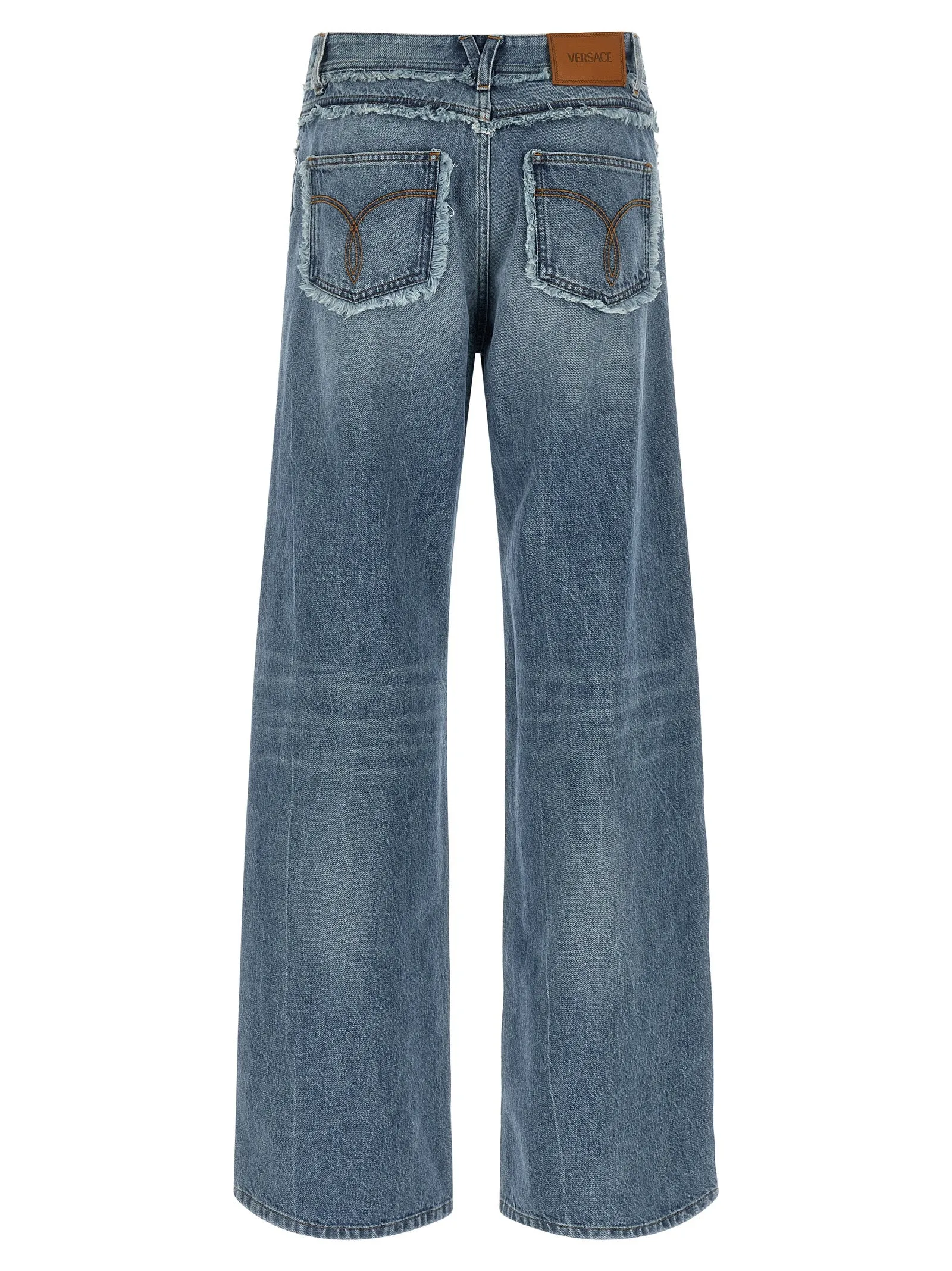 Boyfriend Jeans Blue sold by Wanan Luxury product image thumbnail 2