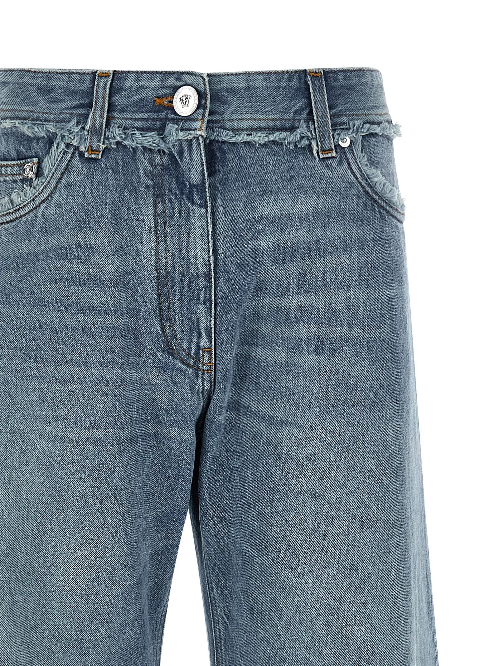 Boyfriend Jeans Blue sold by Wanan Luxury product image thumbnail 3