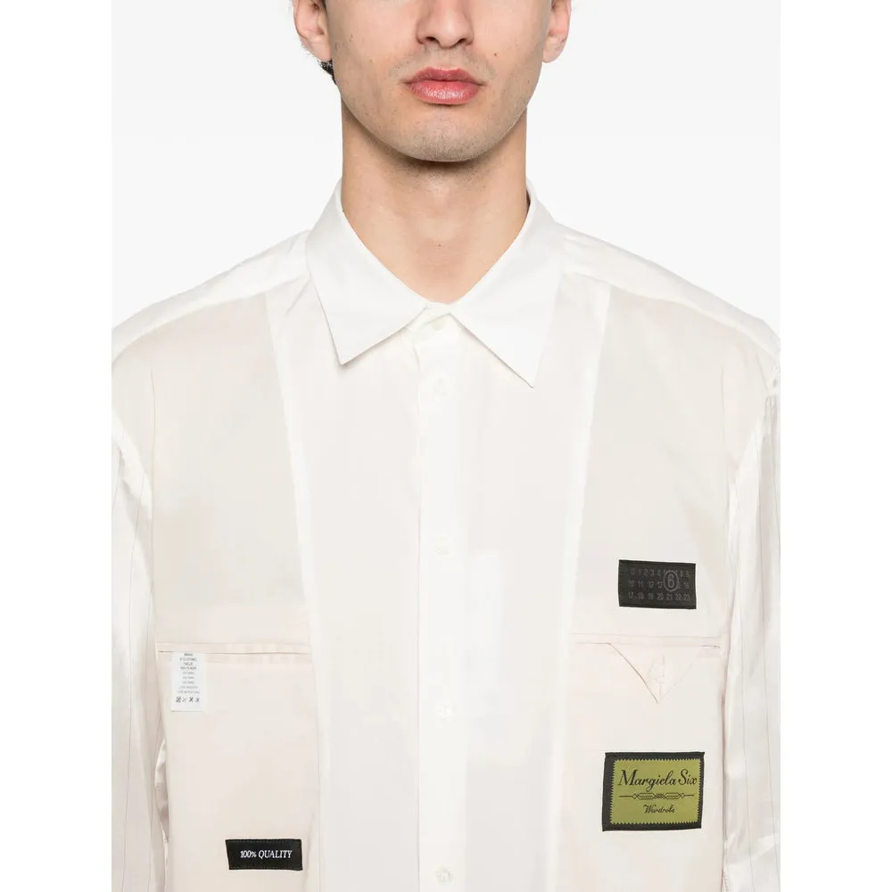 Shirts White, Neutral sold by Wanan Luxury product image thumbnail 5