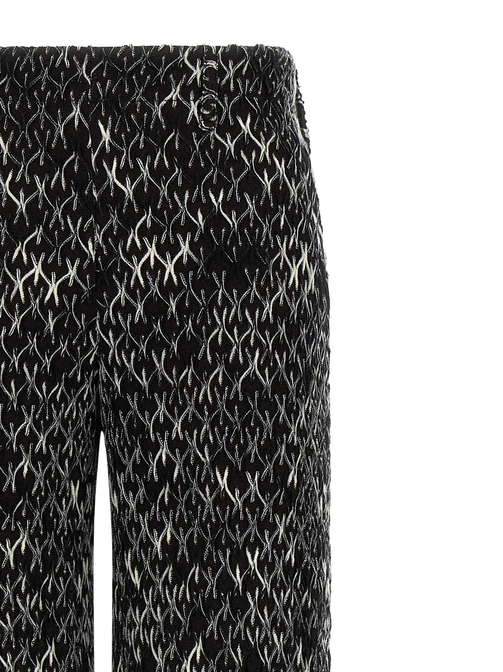 Flamed Lace Pants White/Black sold by Wanan Luxury product image thumbnail 3