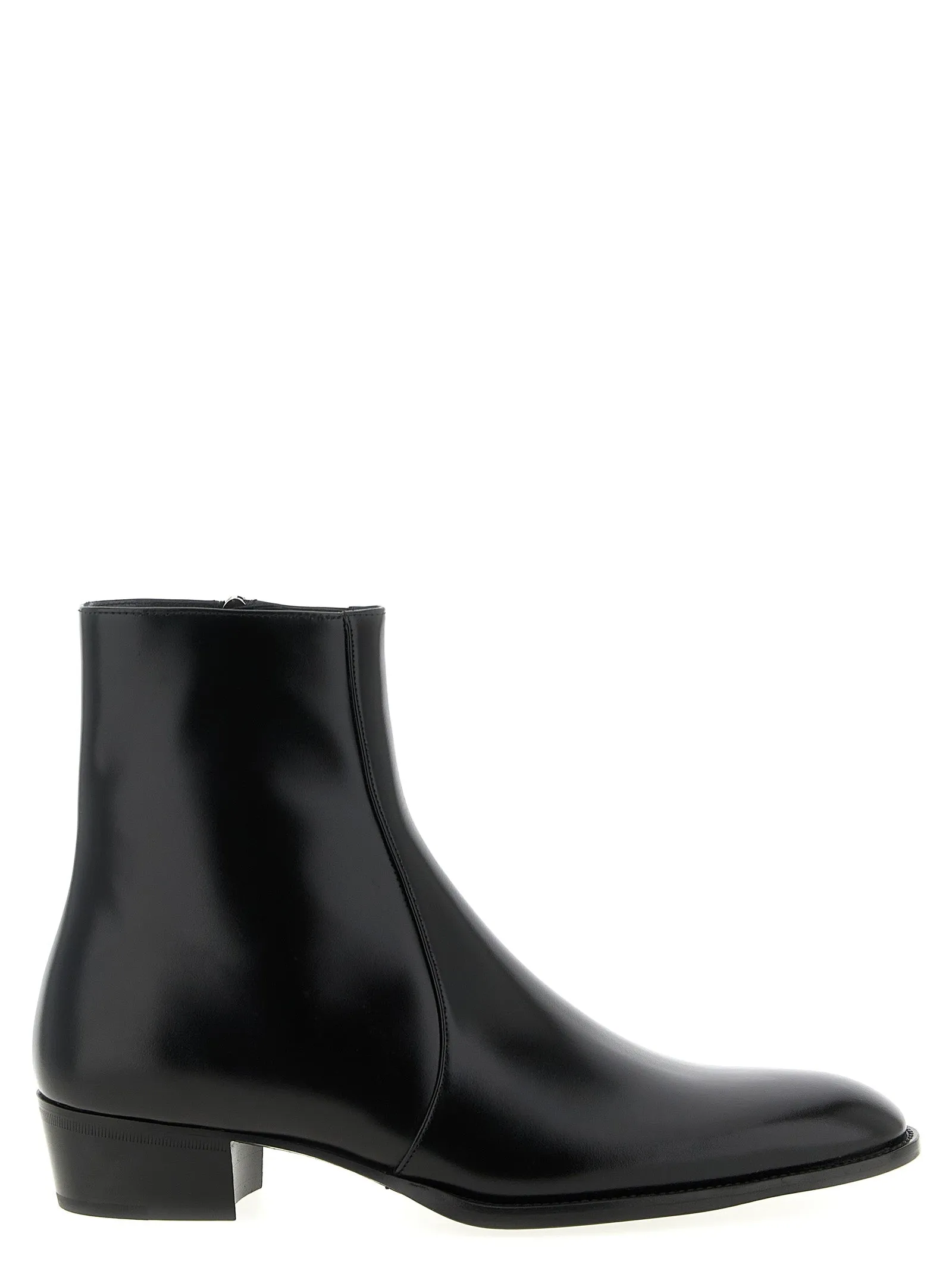 Roman Boots And Ankle Boots Black sold by Wanan Luxury