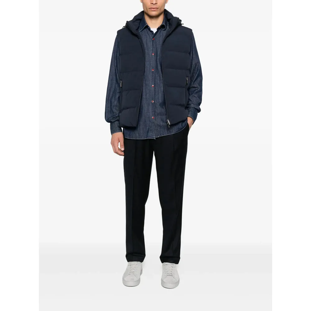 Outwear Waistcoats Blue sold by Wanan Luxury product image thumbnail 3