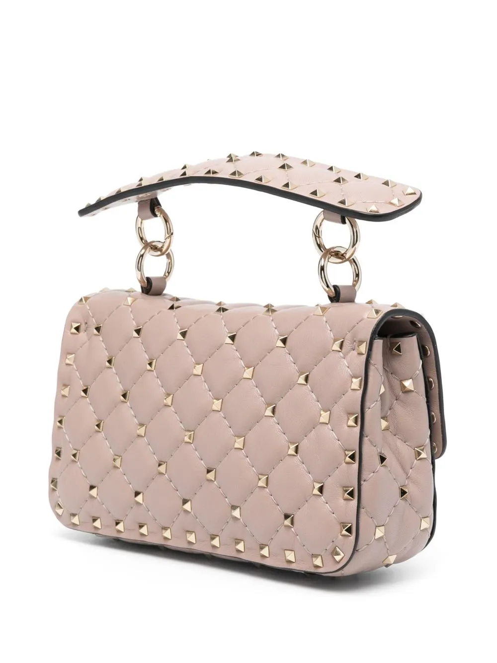 Spike Small Leather Shoulder Bag sold by Wanan Luxury product image thumbnail 5