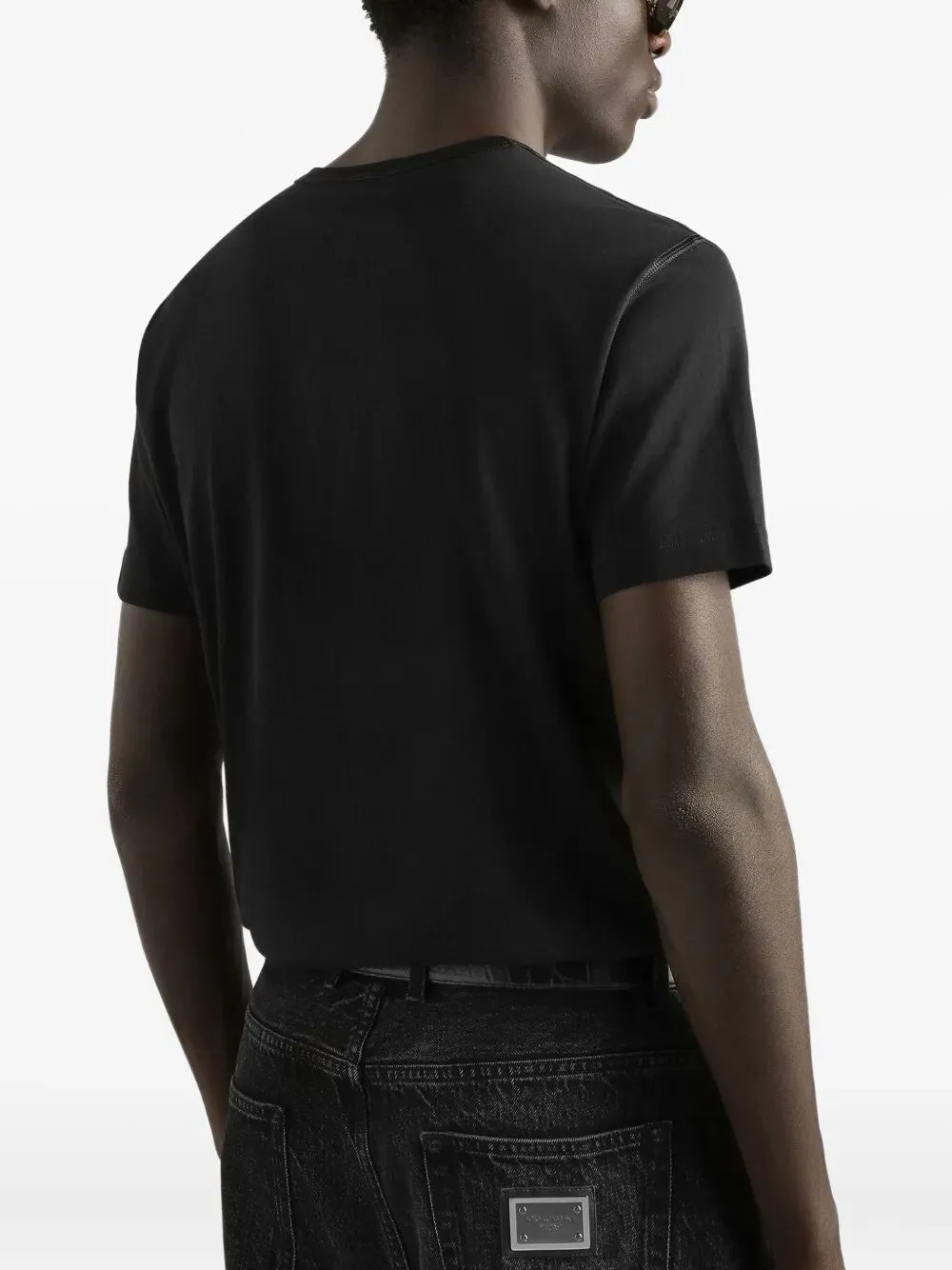 Cotton T-Shirt With Logo Crest sold by Wanan Luxury product image thumbnail 4